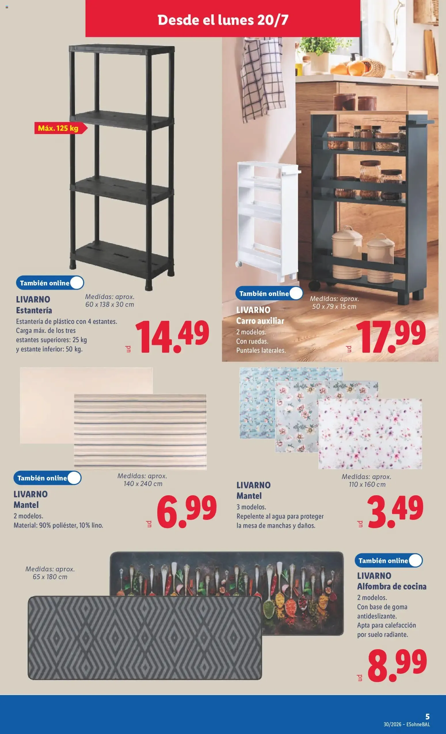 Catálogo de Lidl: Tú eliges 20 de julio al 26 de julio 2026 - Página 17