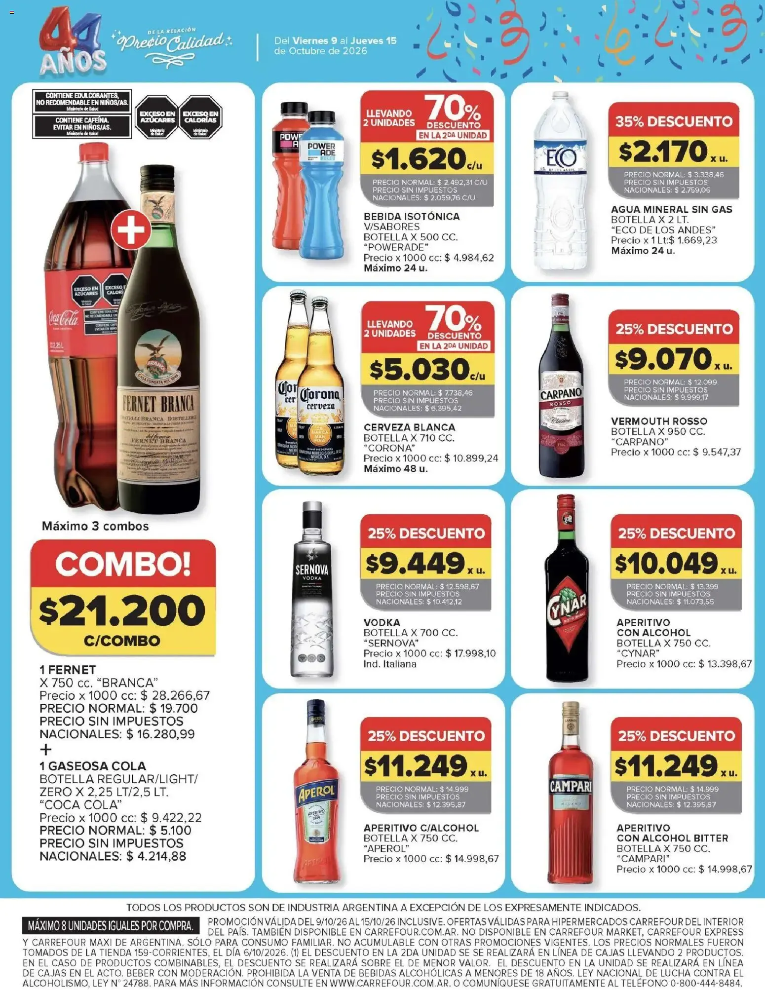 Ofertas de Carrefour Ofertas || del 09/10/2026 - 15/10/2026 || Promociones 9 de octubre al 15 de octubre 2026 - Página 22 del catálogo