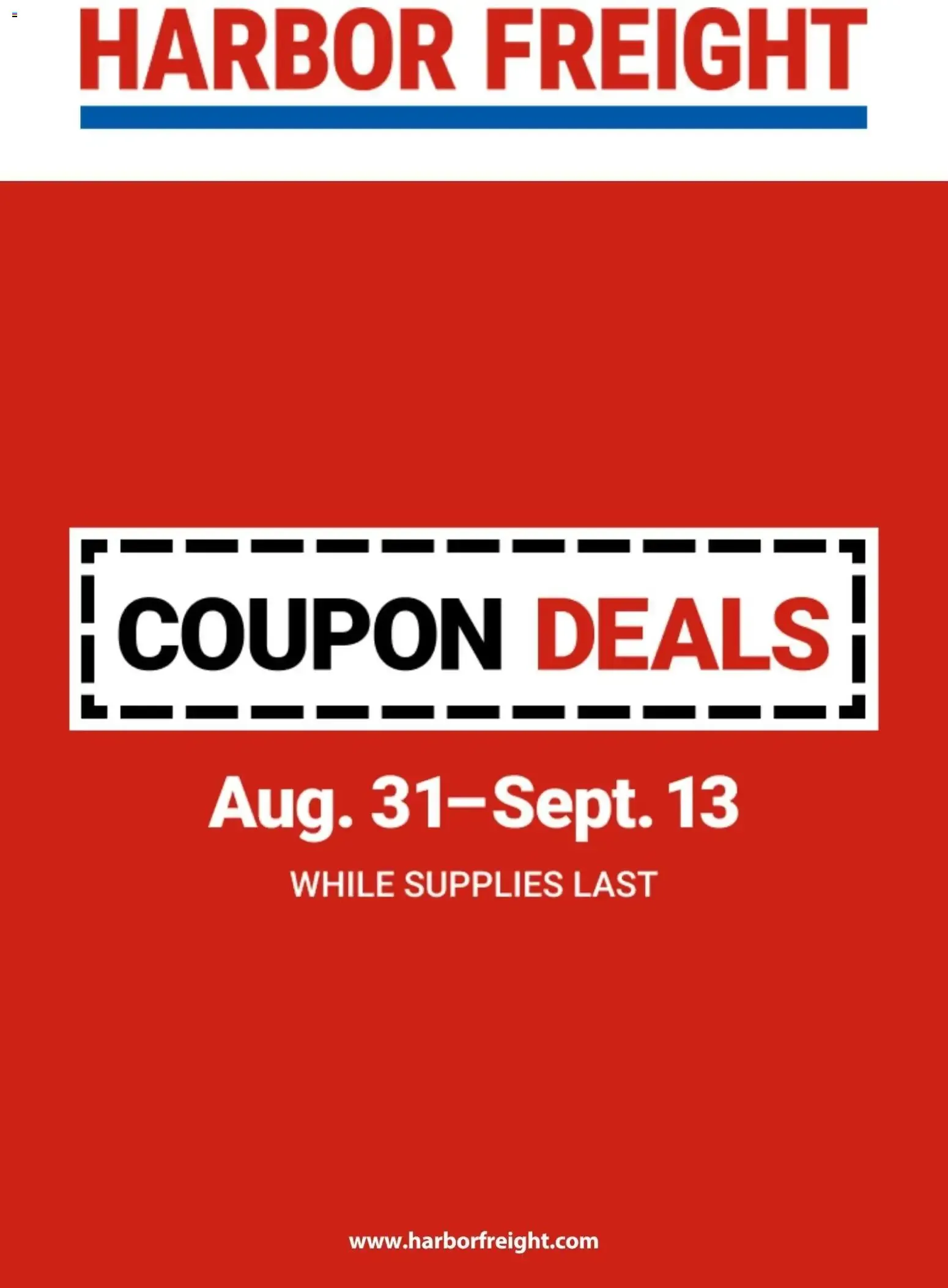 Harbor Freight Coupon Deals