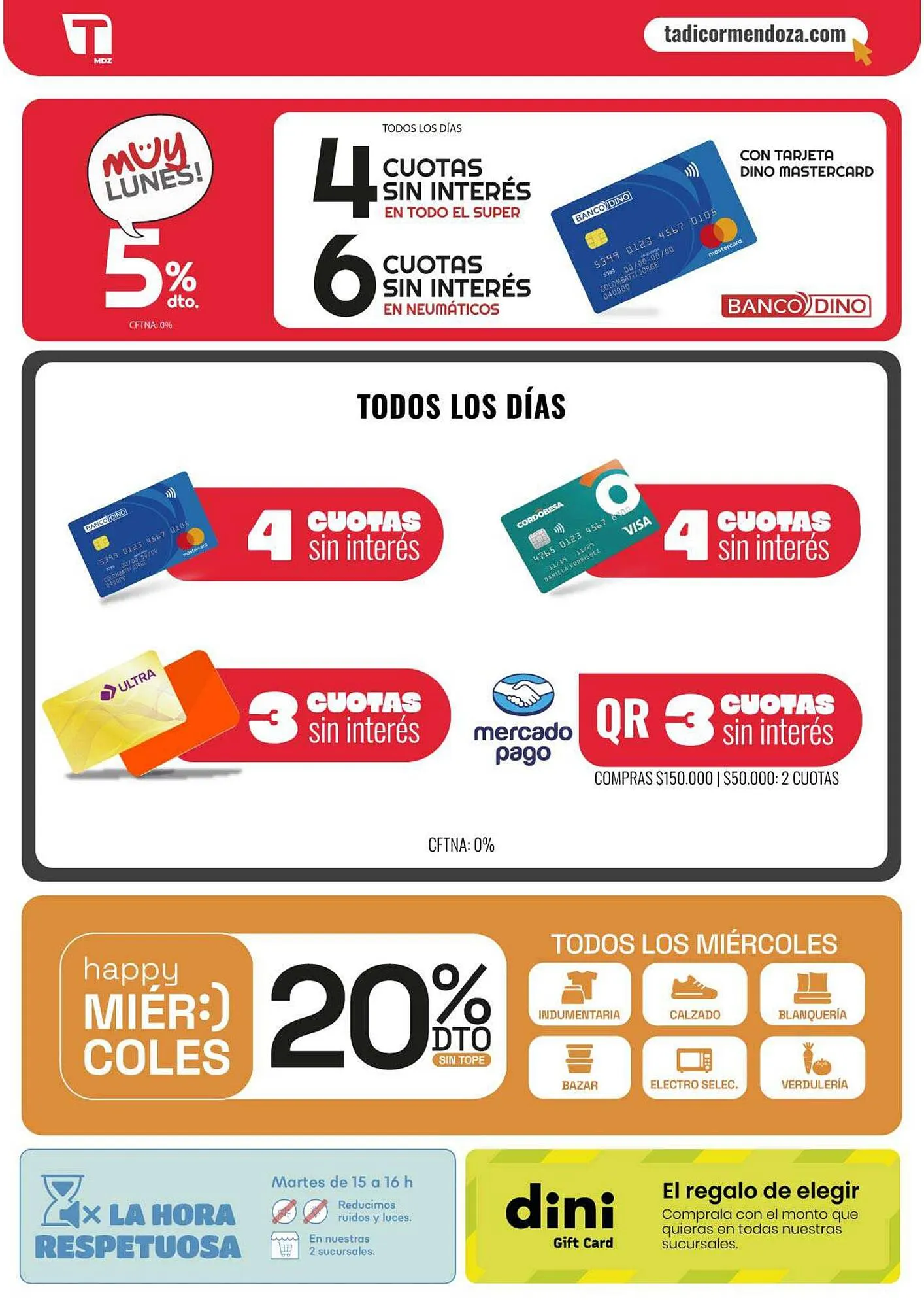 Ofertas de Catálogo de Ofertas Tadicor Mayorista - Minorista 15 de octubre al 20 de octubre 2026 - Página 20 del catálogo