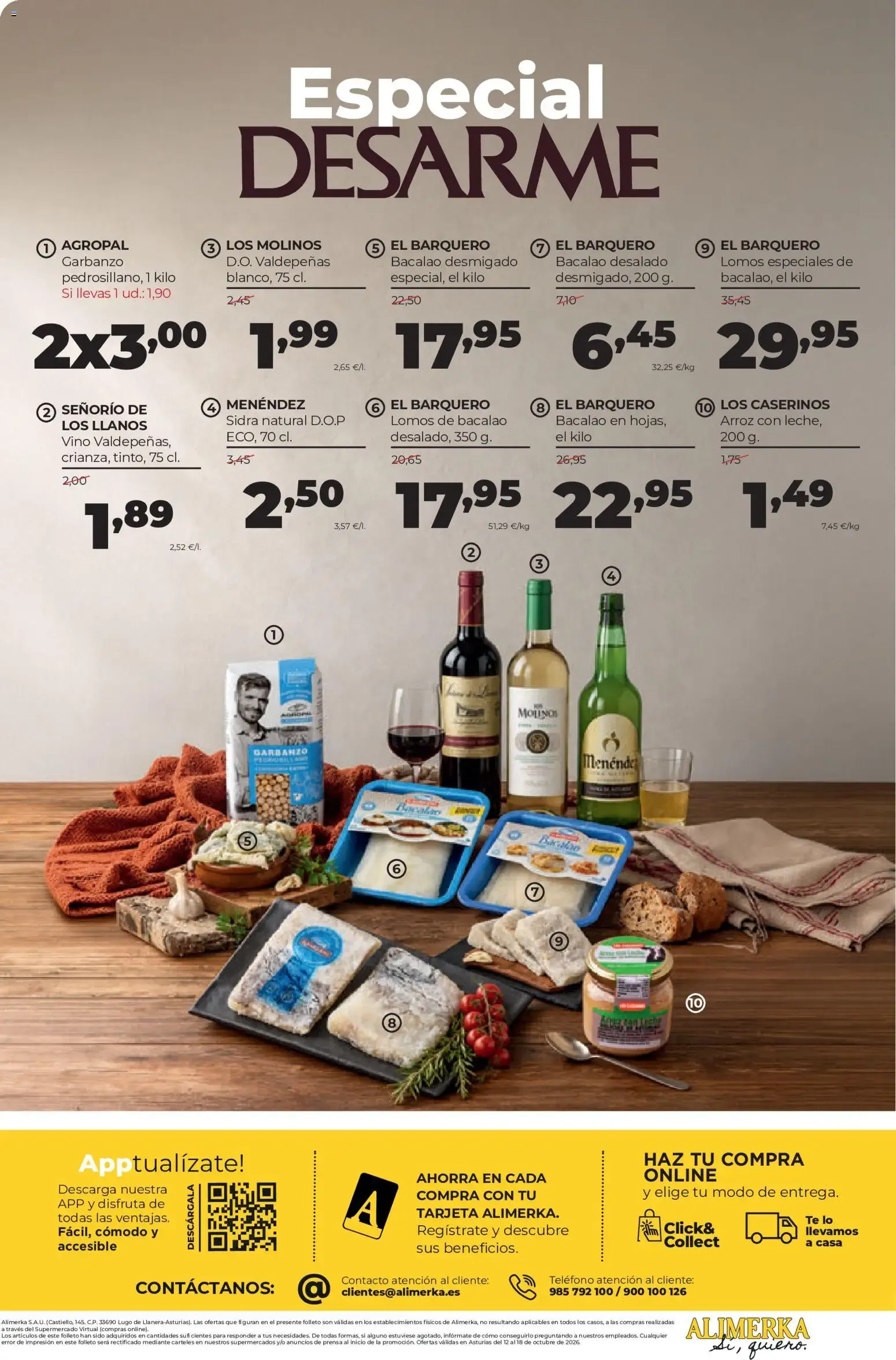 Catálogo de Alimerka folleto del 12/10/2026 | Catálogo 12 de octubre al 18 de octubre 2026 - Página 18