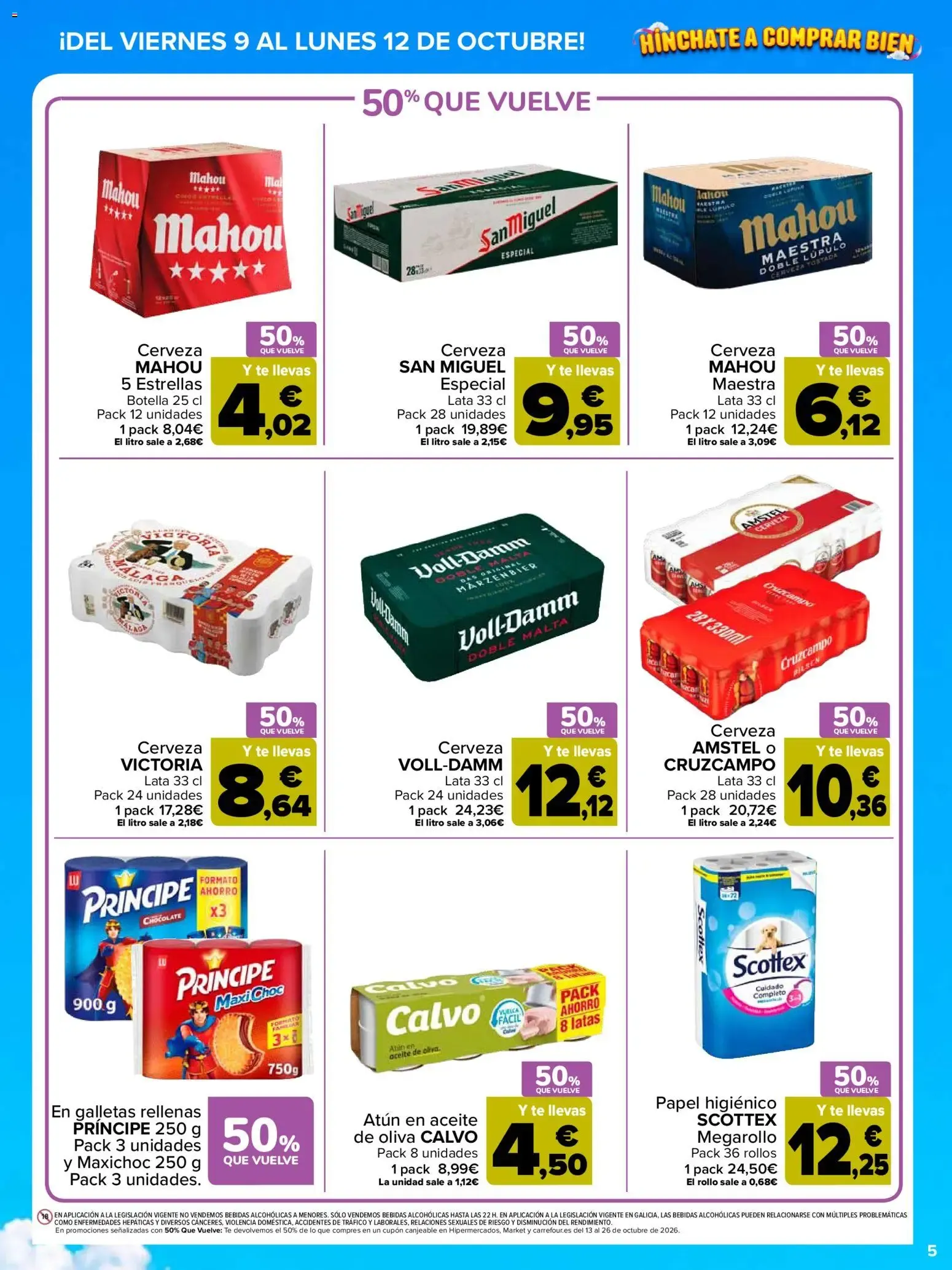 Catálogo de Carrefour Precio Imbatible del 09/10/2026 | Catálogo 9 de octubre al 12 de octubre 2026 - Página 5