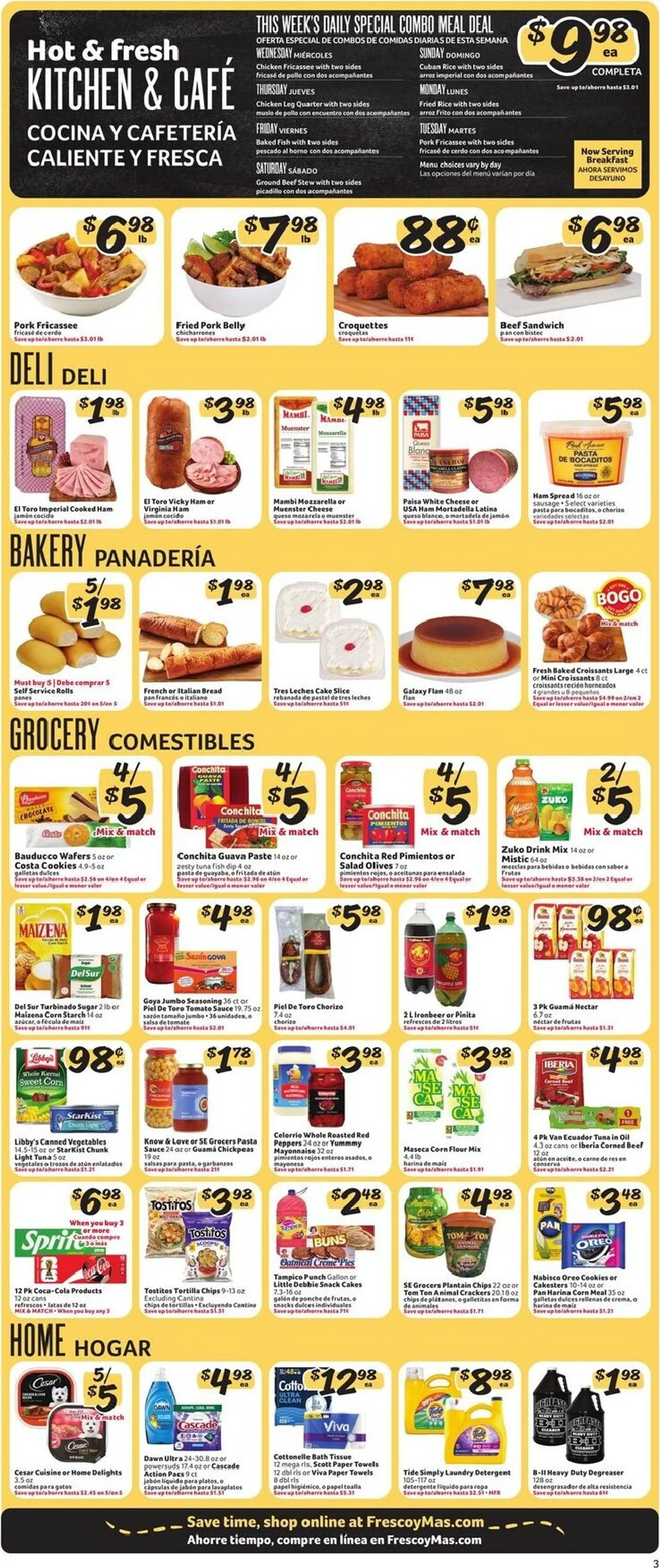 Weekly ad Current Fresco y Más leaflet valid from Wednesday 07/22/2026 to Tuesday 07/28/2026 from July 22 to July 28 2026 - Page 4