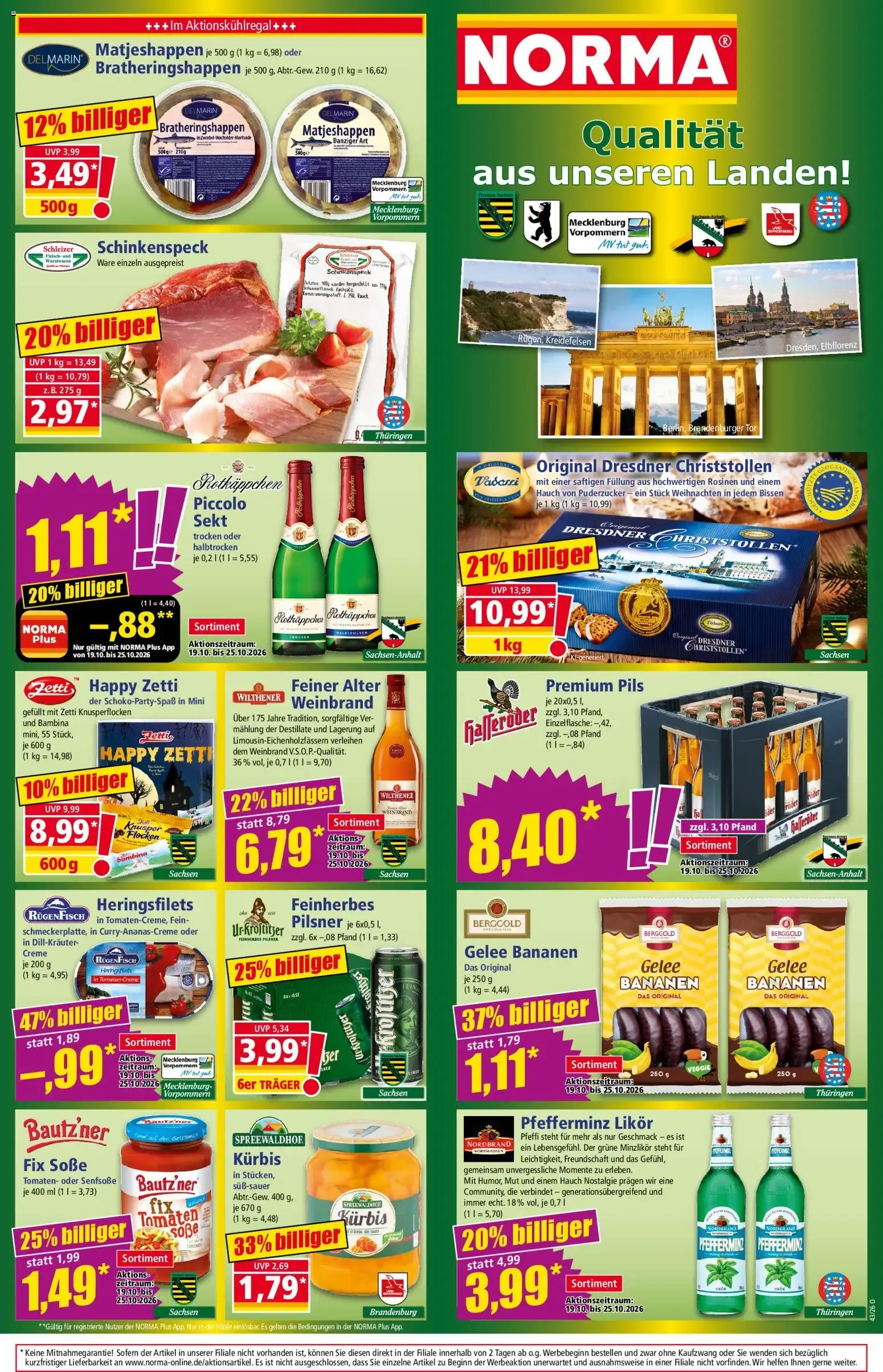 NORMA Mehr fürs Geld. von 19. Oktober bis 24. Oktober 2026 - Prospekt seite 13