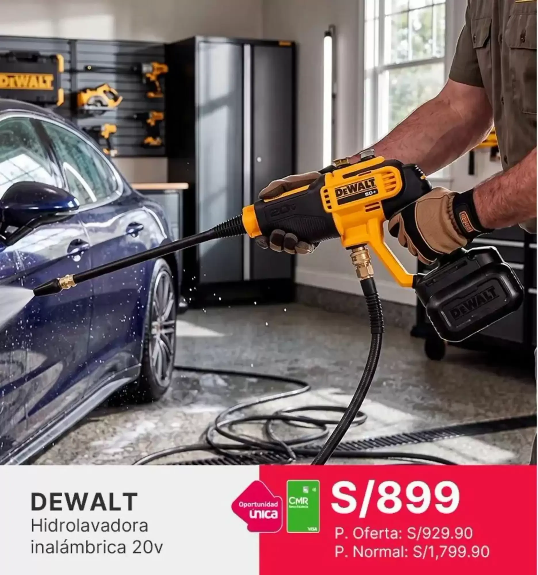 Catalogo de DEWALT Hidrolavadora inalámbrica 20v 7 de setiembre al 22 de setiembre 2026 - Pag 1