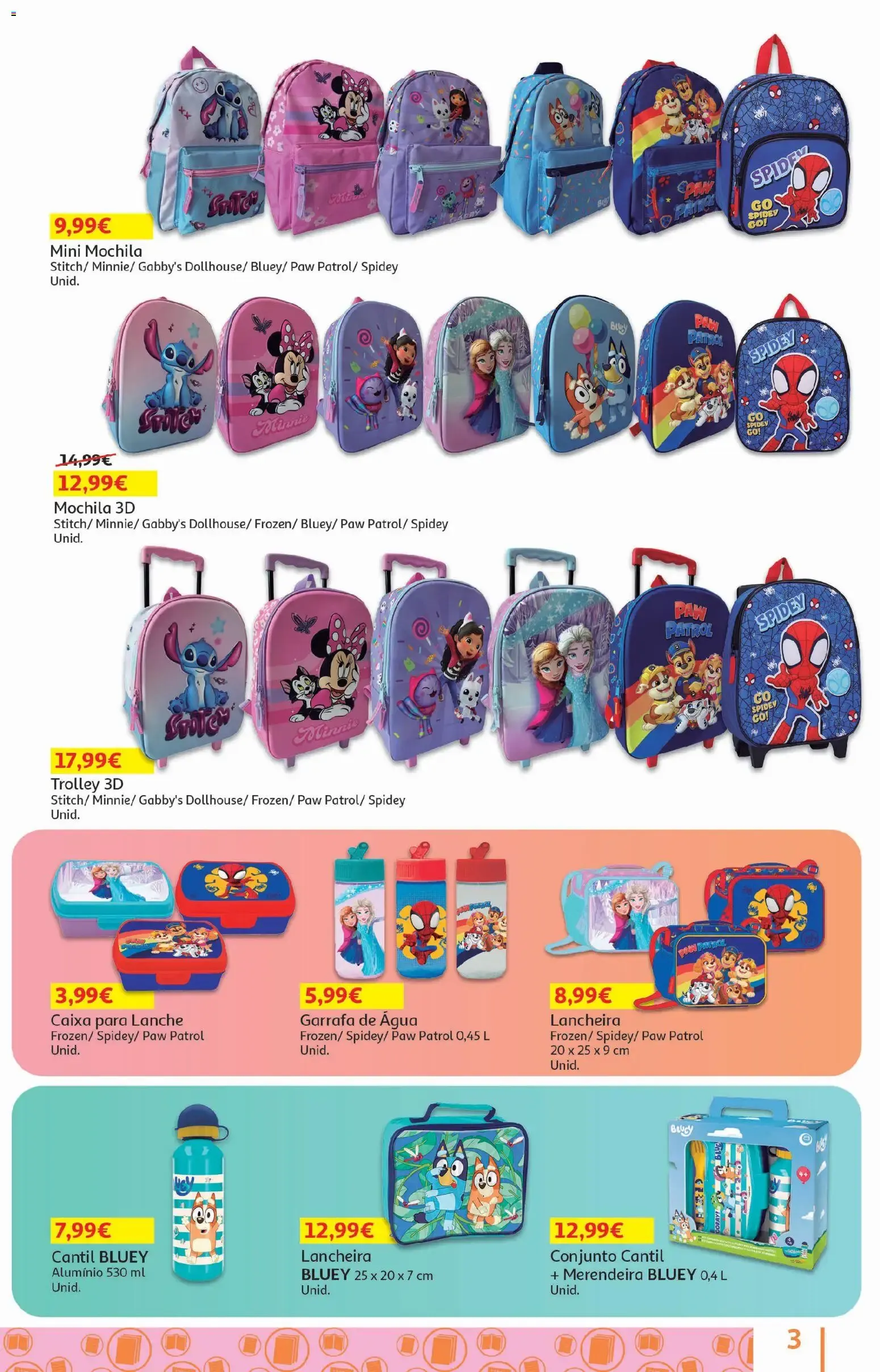 Folheto Auchan - Folheto Escolar » de 05/08/2026 - 03/09/2026 de 5 de agosto até 3 de setembro 2026 - Pagina 3