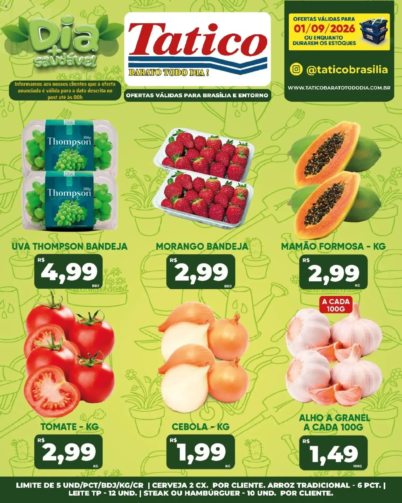Encarte de Tatico ofertas do Dia de 02/09/2026 | Promoções Online 2 de setembro até 2 de setembro 2026 - Pagina 40