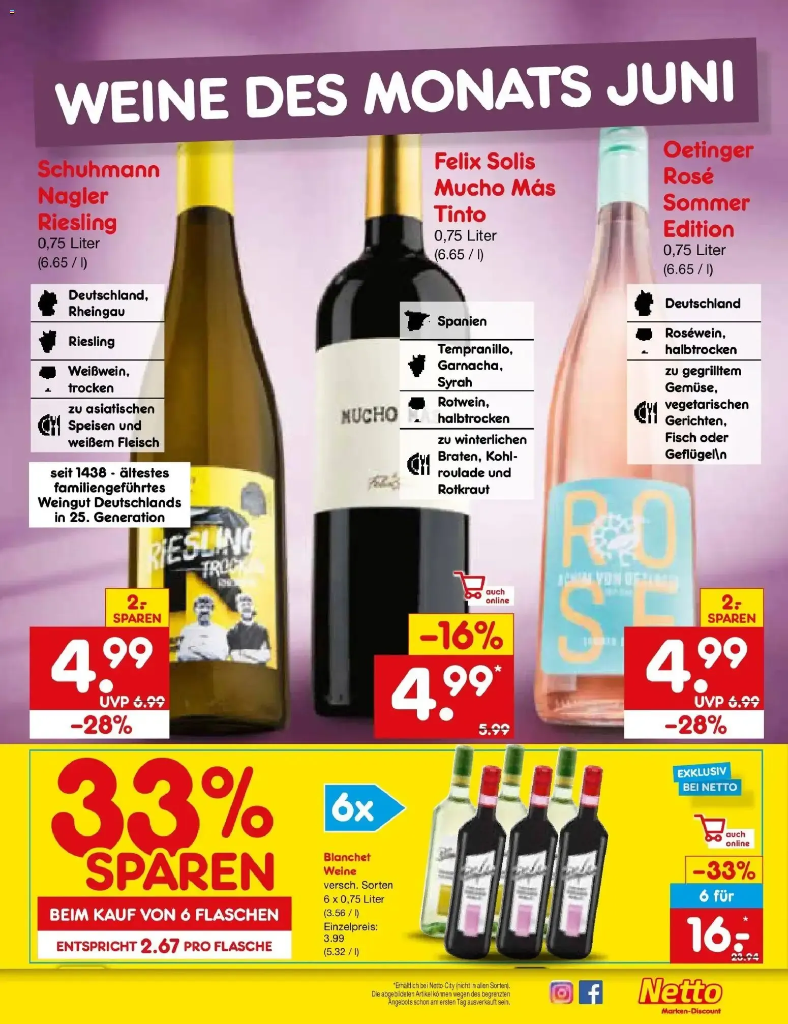 Netto Marken-Discount Prospekt Bitterfeld-Wolfen (ab 22.06.2026) » Angebote von 22. Juni bis 27. Juni 2026 - Prospekt seite 28