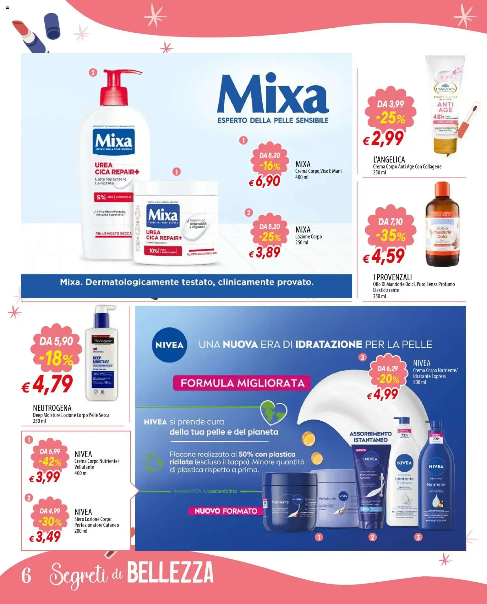 Segreti di Bellezza - Famila Galassia Superstore da 1 ottobre a 28 ottobre di 2026 - Pagina del volantino 6