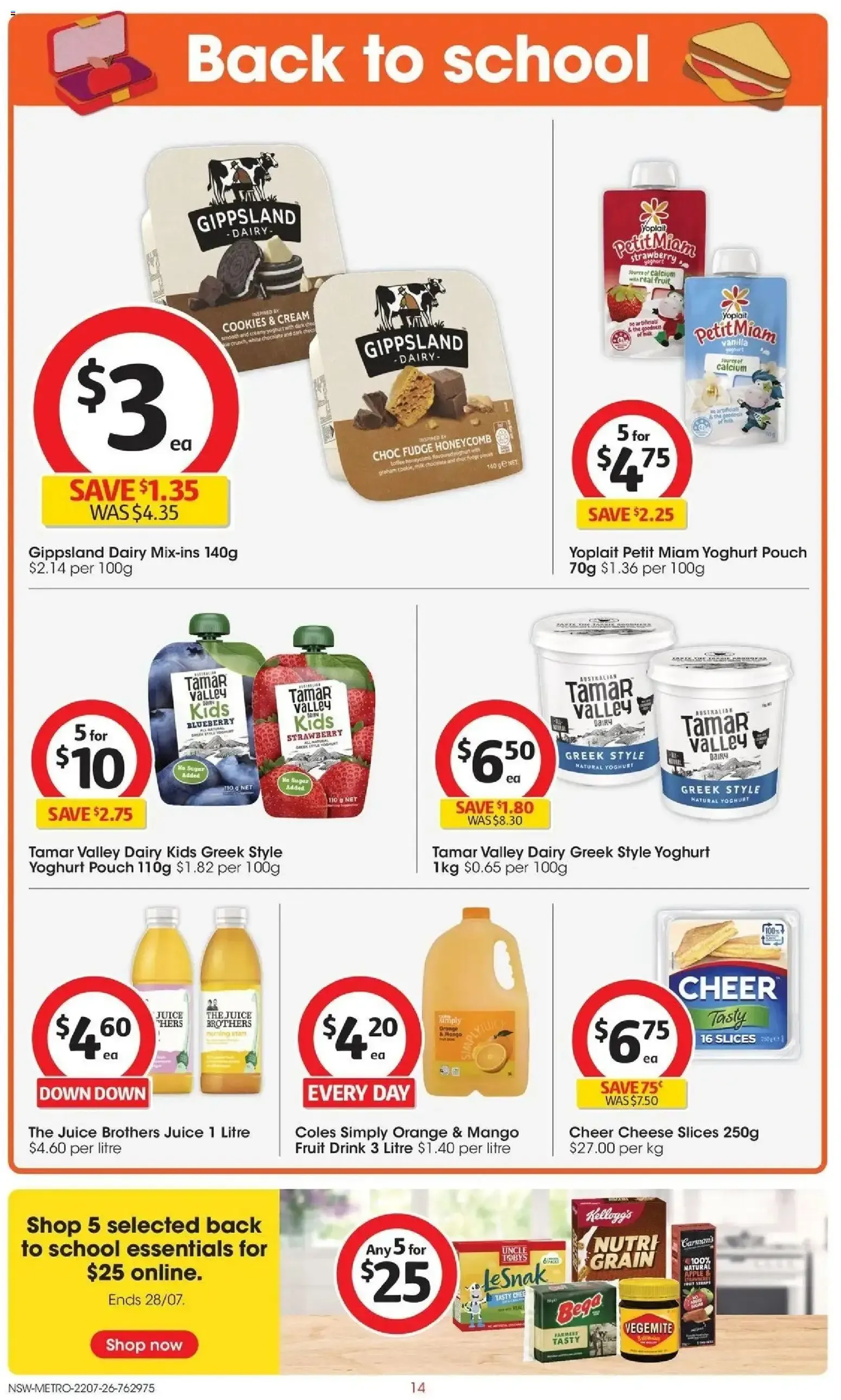 Coles catalogue valid from 22/07/2026 > Online Australia - Catalogue valid from 22 July to 28 July 2026 - page 14