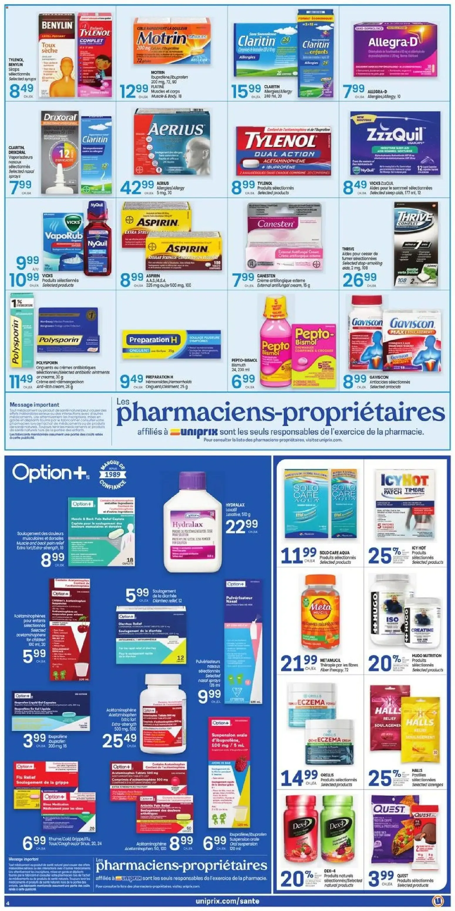 Uniprix weekly flyer / circulaire from Jun 4, 2026 > weekly specials & deals from June 4 to June 10 2026 - flyer page 5