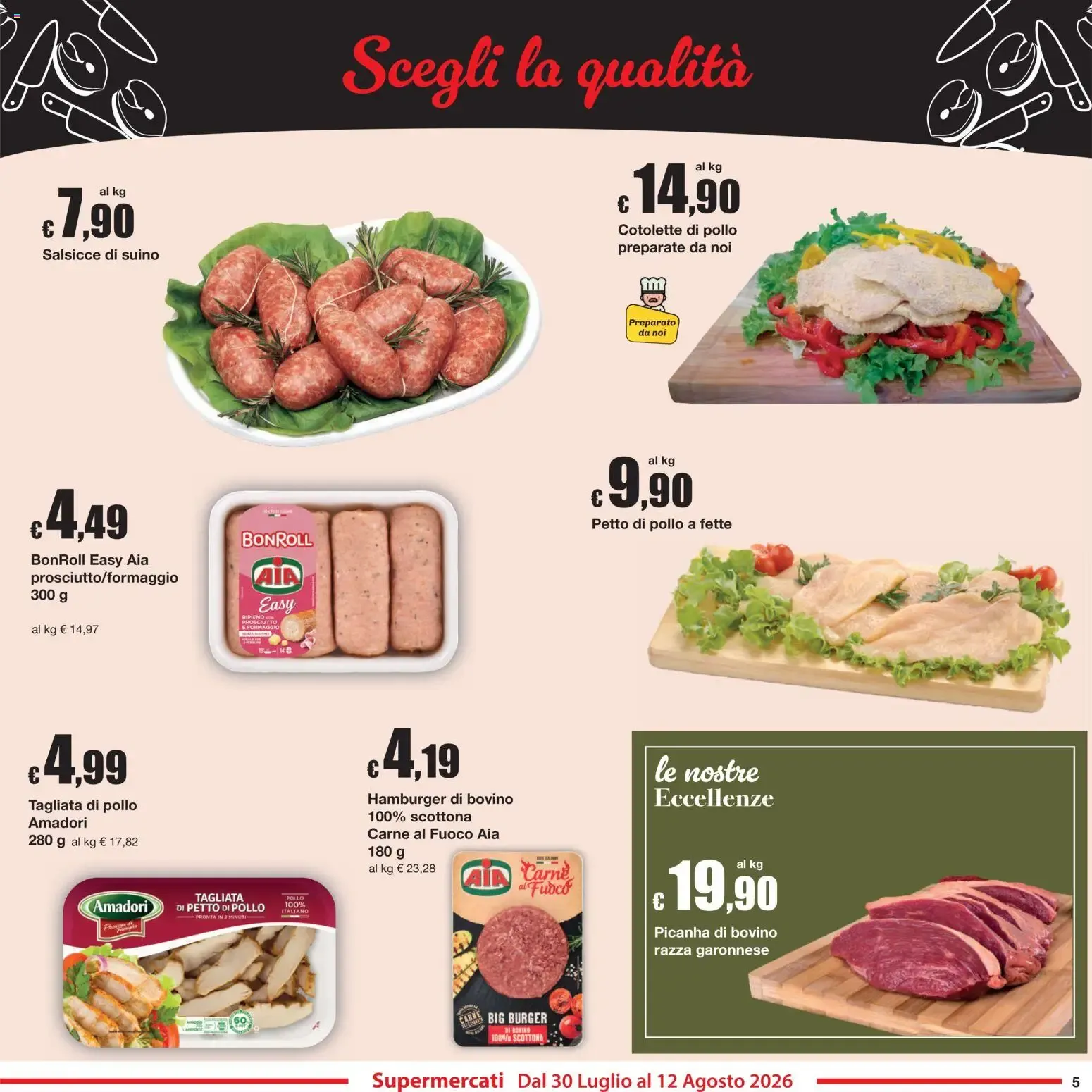 Sì con Te volantino dal 30/07/2026 - online Offerte da 30 luglio a 12 agosto di 2026 - Pagina del volantino 5