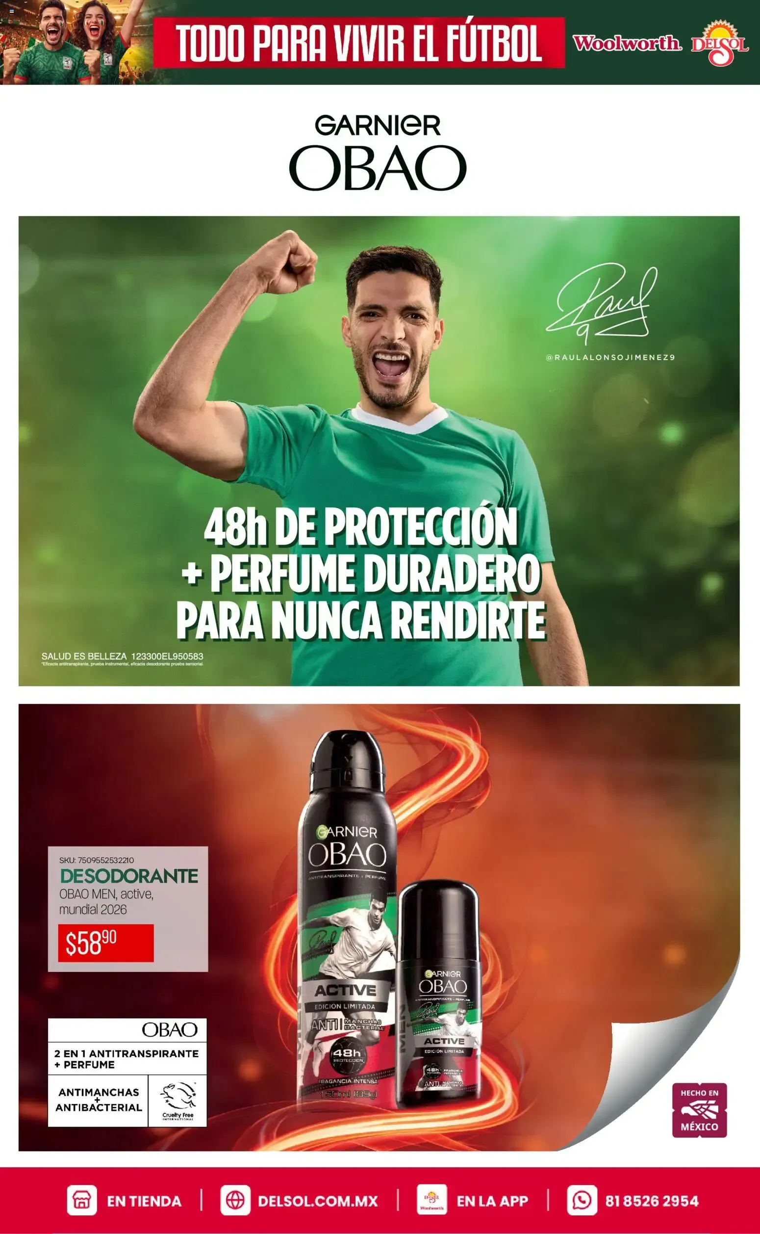 Catálogo de Del Sol y Woolworth catálogo Todo para vivir el fútbol (14/05/2026 - 29/06/2026) - catálogo en línea 14 de mayo al 29 de junio 2026 - Pagina 18