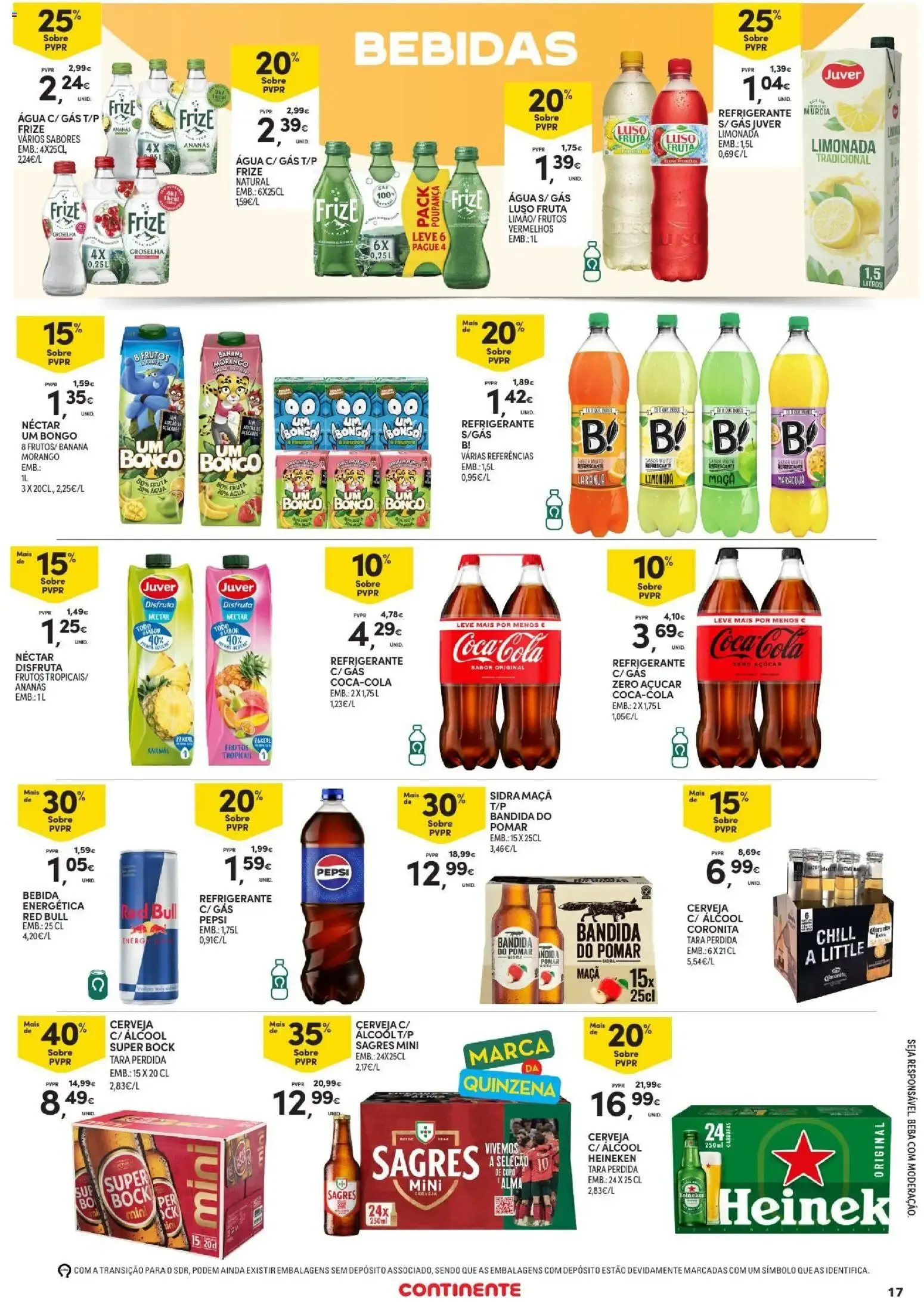 Folheto Preços Sempre Baixos - Continente de 9 de julho até 22 de julho 2026 - Pagina 16