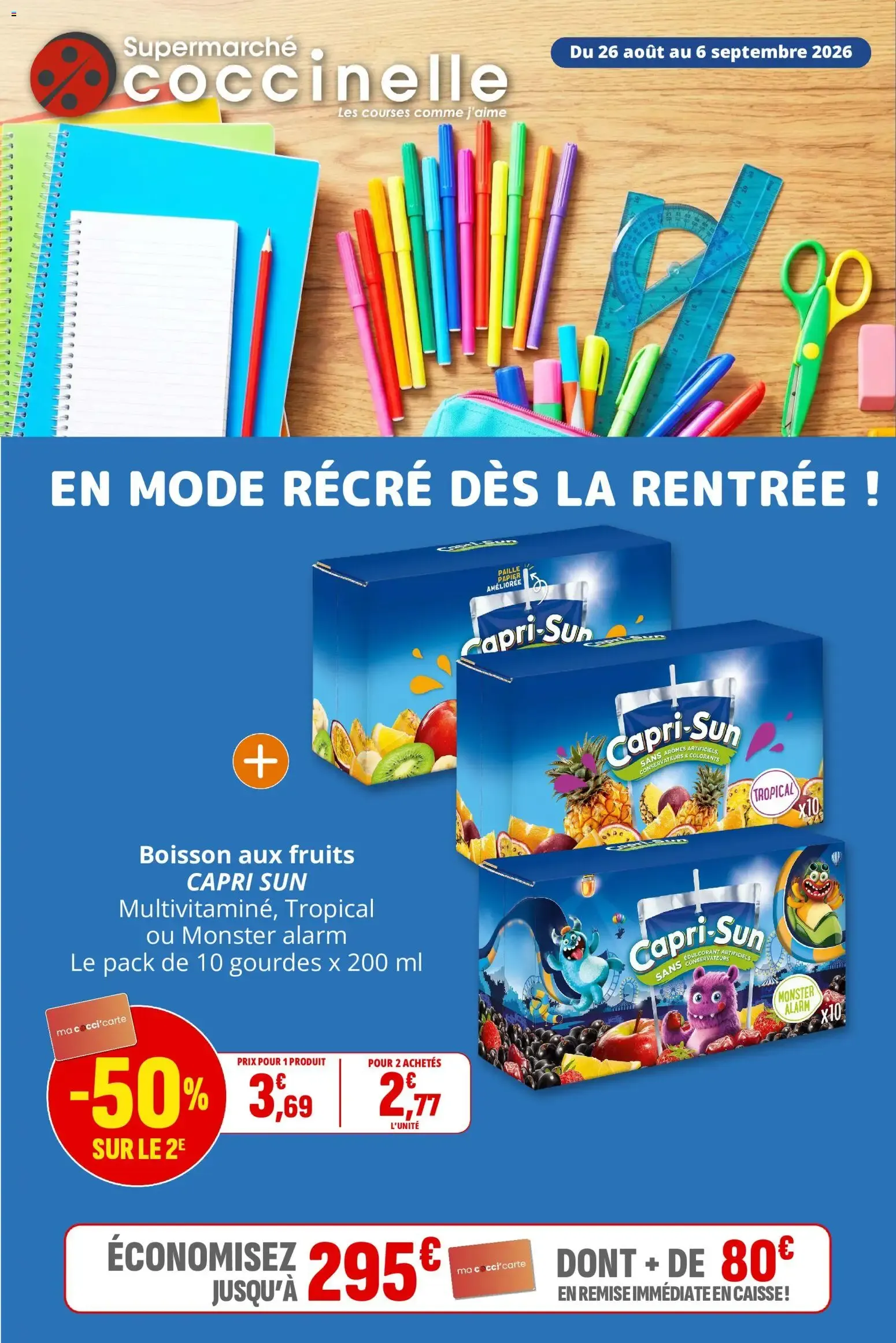 Coccinelle - Especial Vuelta al Cole du 26 août au 6 septembre 2026 - Catalogue page 1
