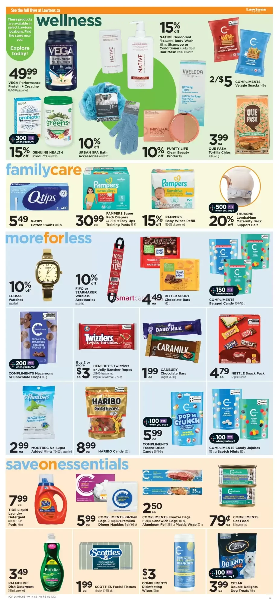 Lawtons Drugs flyer week 31 from July 31 to August 6 2026 - flyer page 6