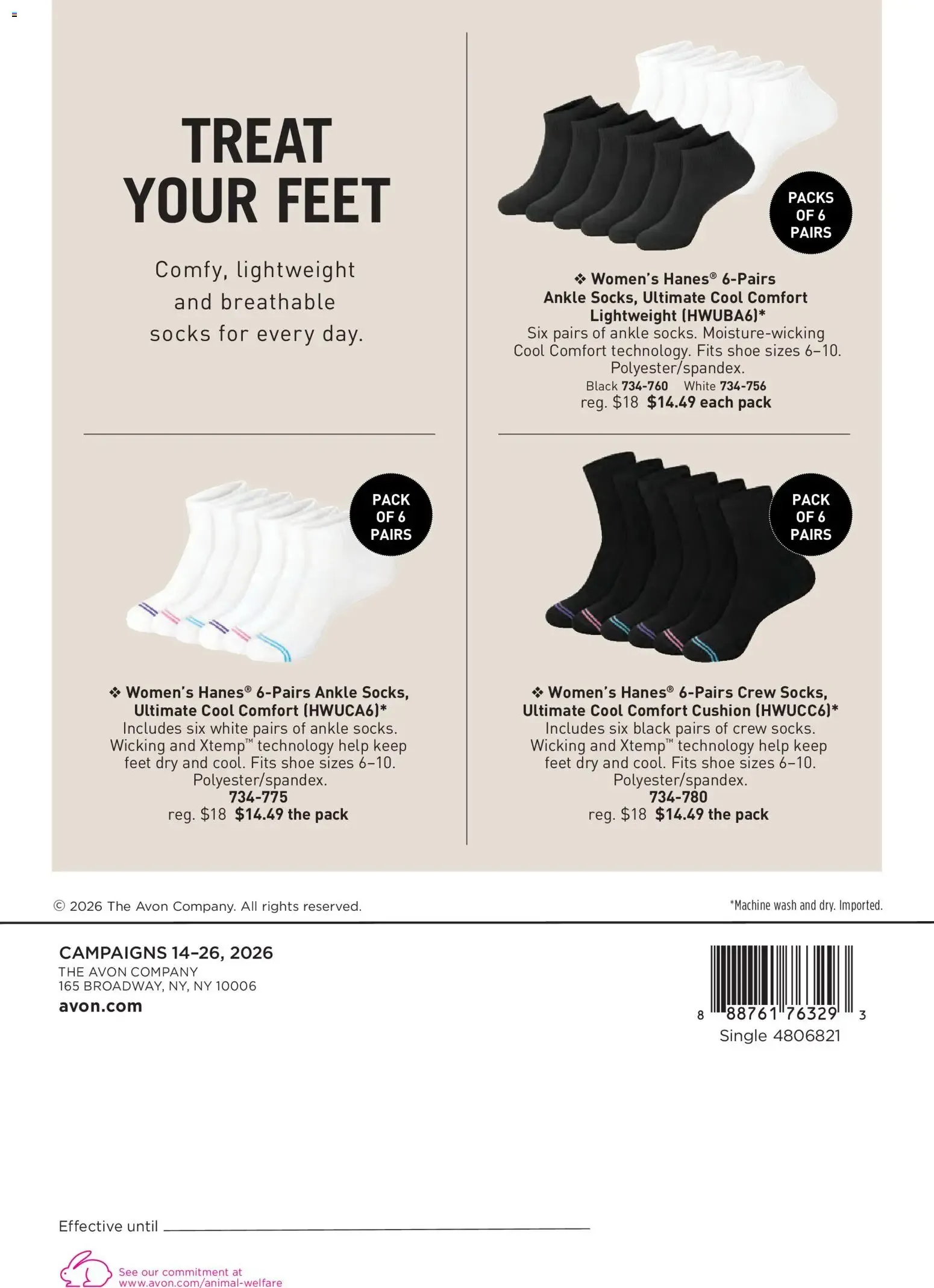 Weekly ad Avon & Hanes Campaigns 14-26, 2026 Brochure from July 1 to December 17 2026 - Page 16
