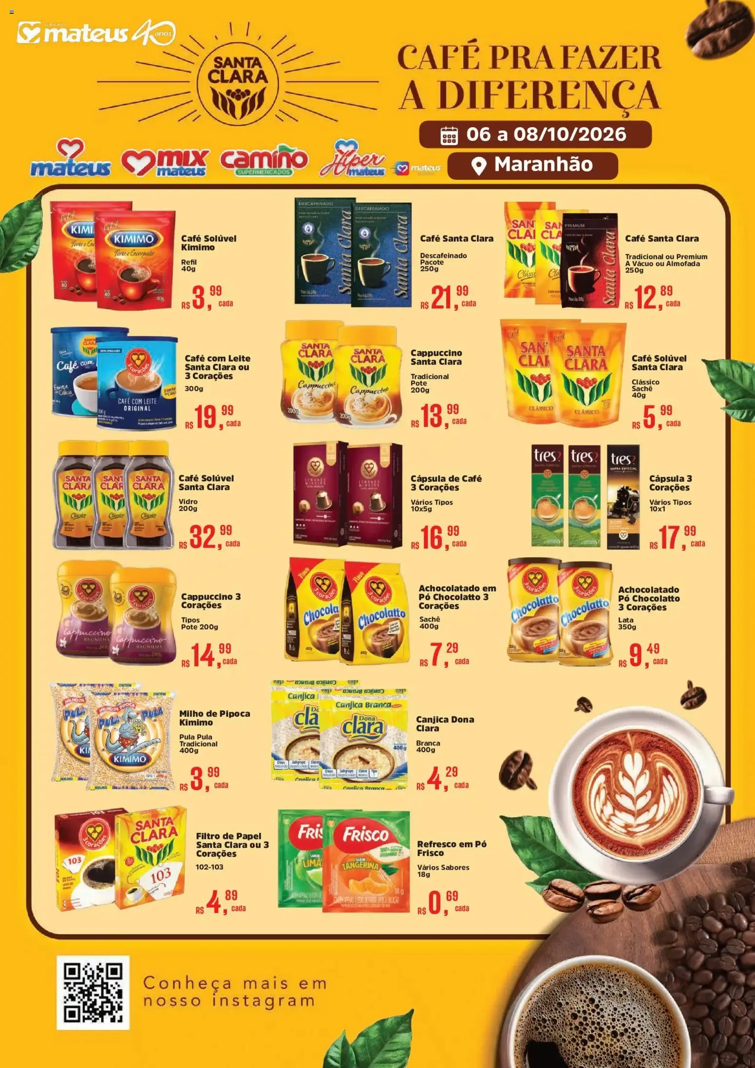 Encarte de Mateus ofertas 3 Corações de 06/10/2026 | Promoções Online 6 de outubro até 8 de outubro 2026 - Pagina 1