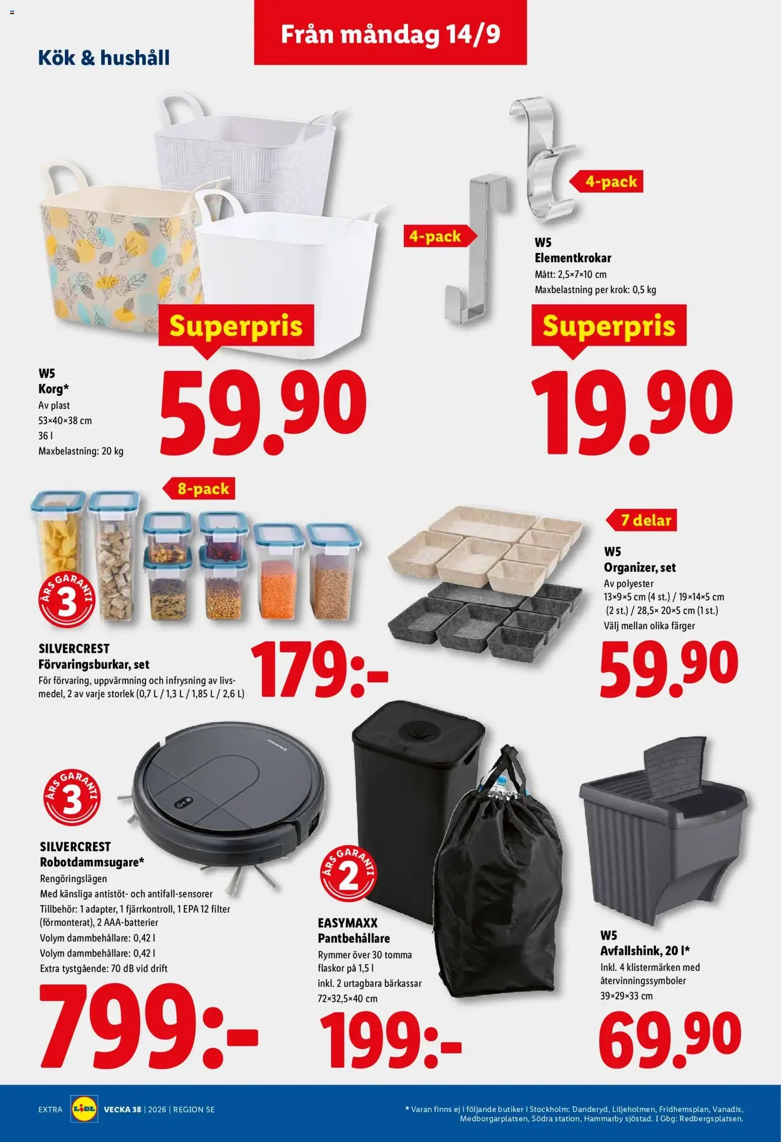 Lidl erbjudanden från 14/09/2026 - 20/09/2026 > Reklamblad nuvarande rabatter från 14 september till 20 september 2026 - Reklamblad sidor 19