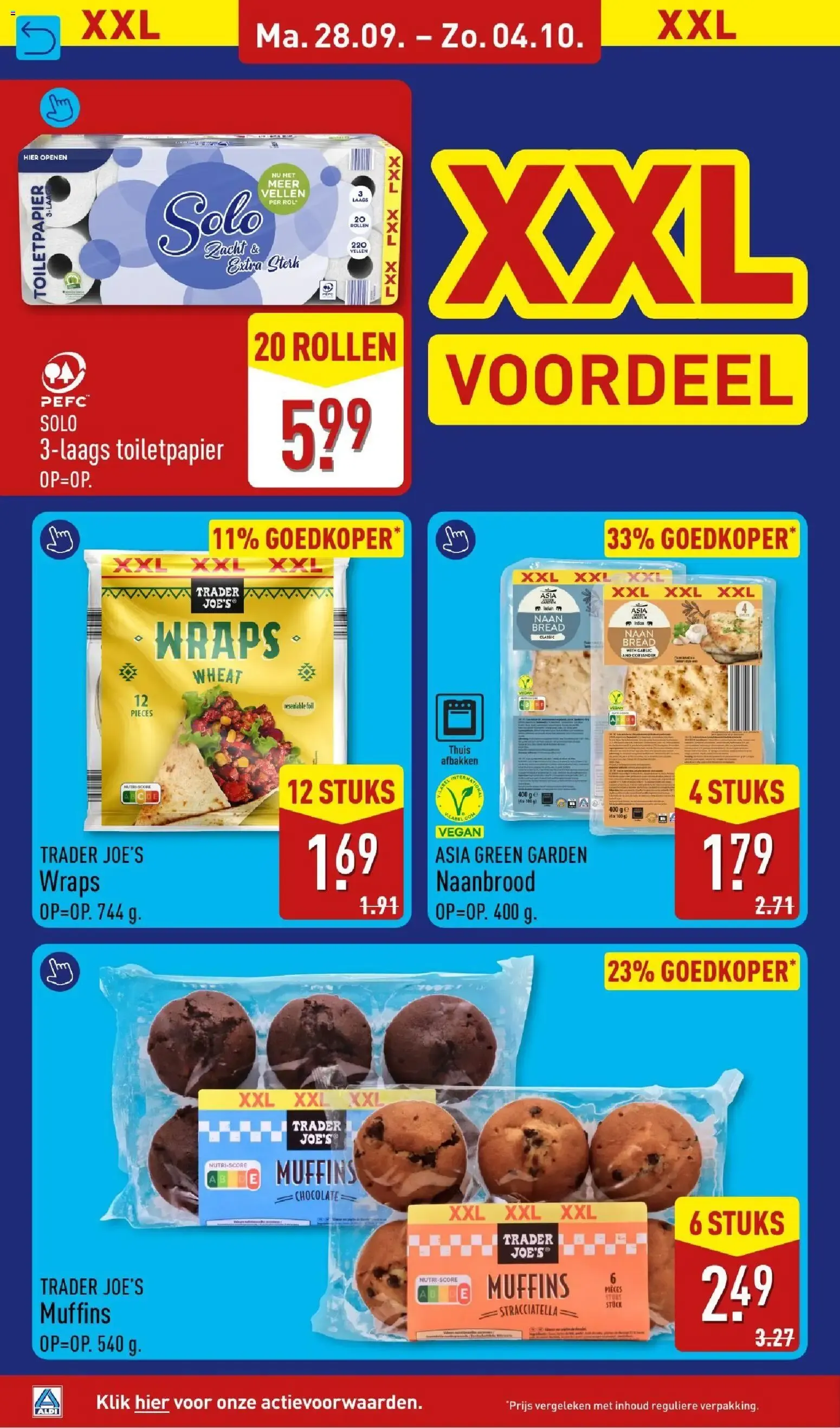 Aldi XXL Voordeel van 28 september tot 4 oktober 2026 - Folder pagina 28