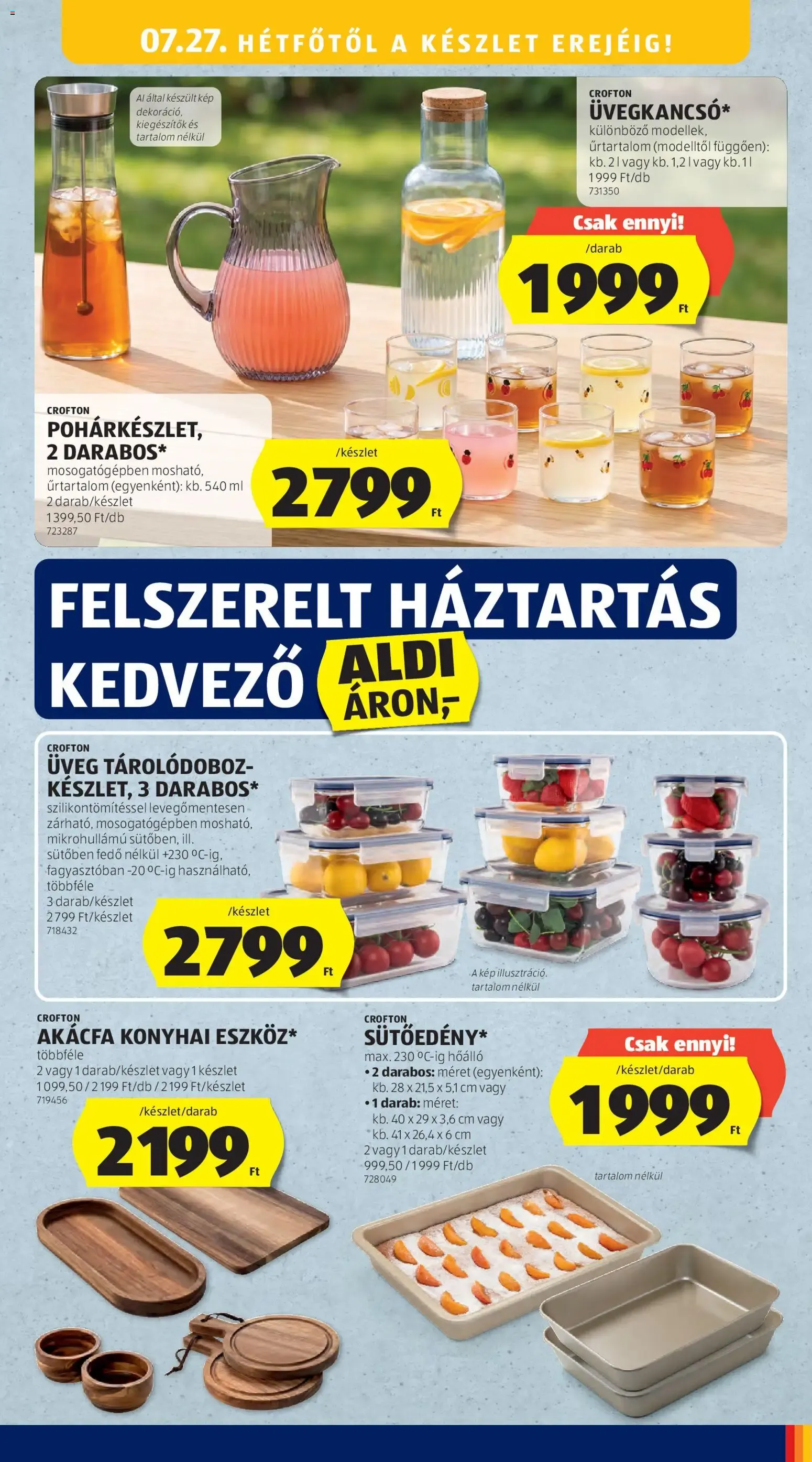 Katalógus Aldi: A Középső Sor Termékei július 23.-tól július 29.-ig 2026. - Oldal 15