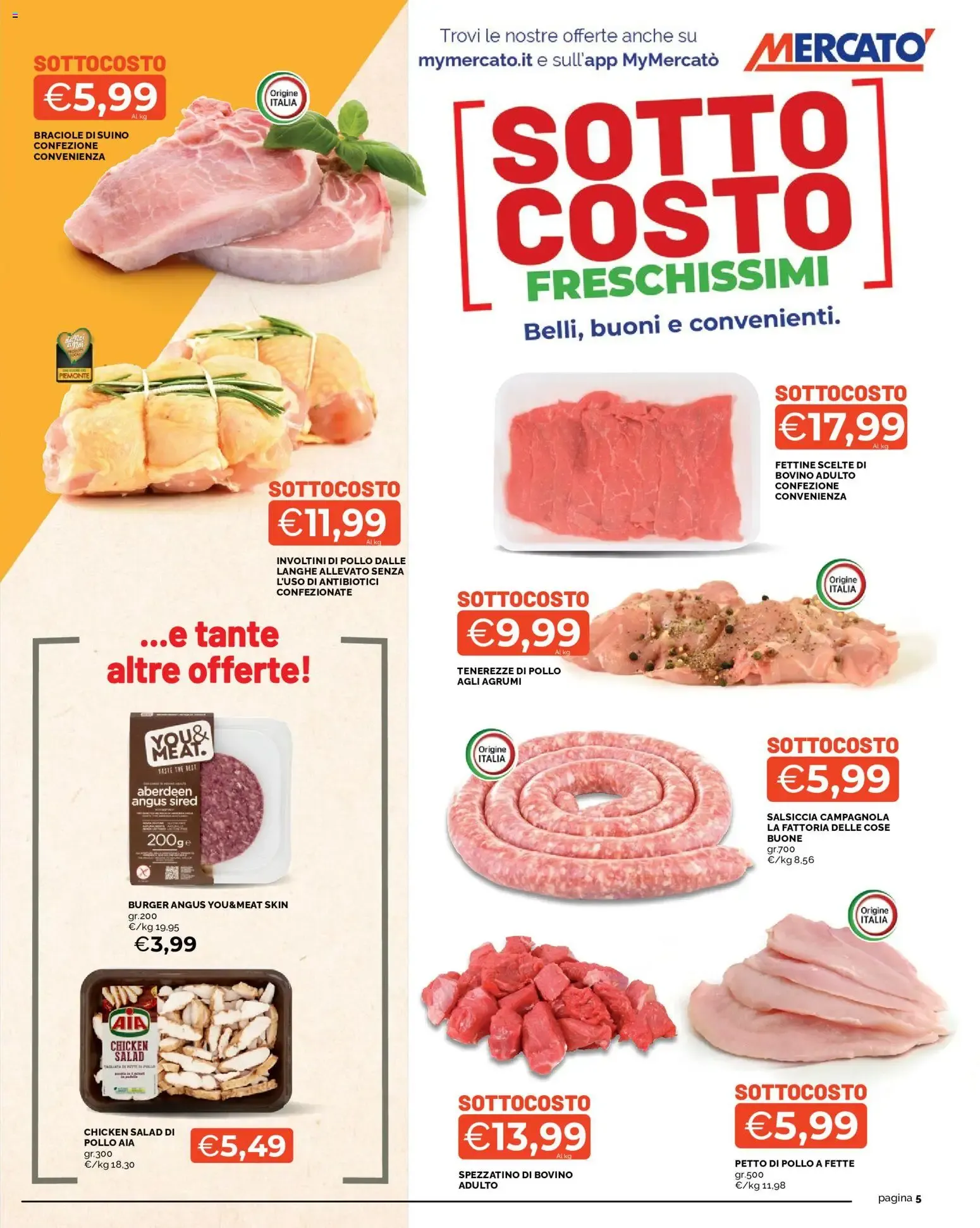 Mercatò volantino dal 18/06/2026 - online Offerte da 18 giugno a 28 giugno di 2026 - Pagina del volantino 5