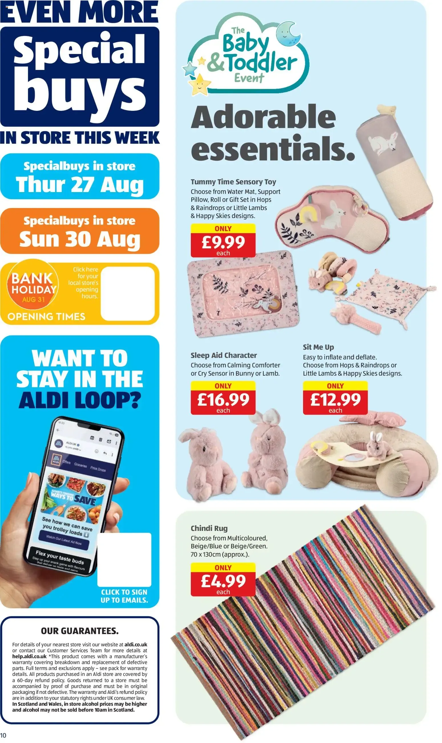 Aldi Specialbuys - Baby & Toddler Event from 27 August to 2 September 2026 - Catalogue Page 10