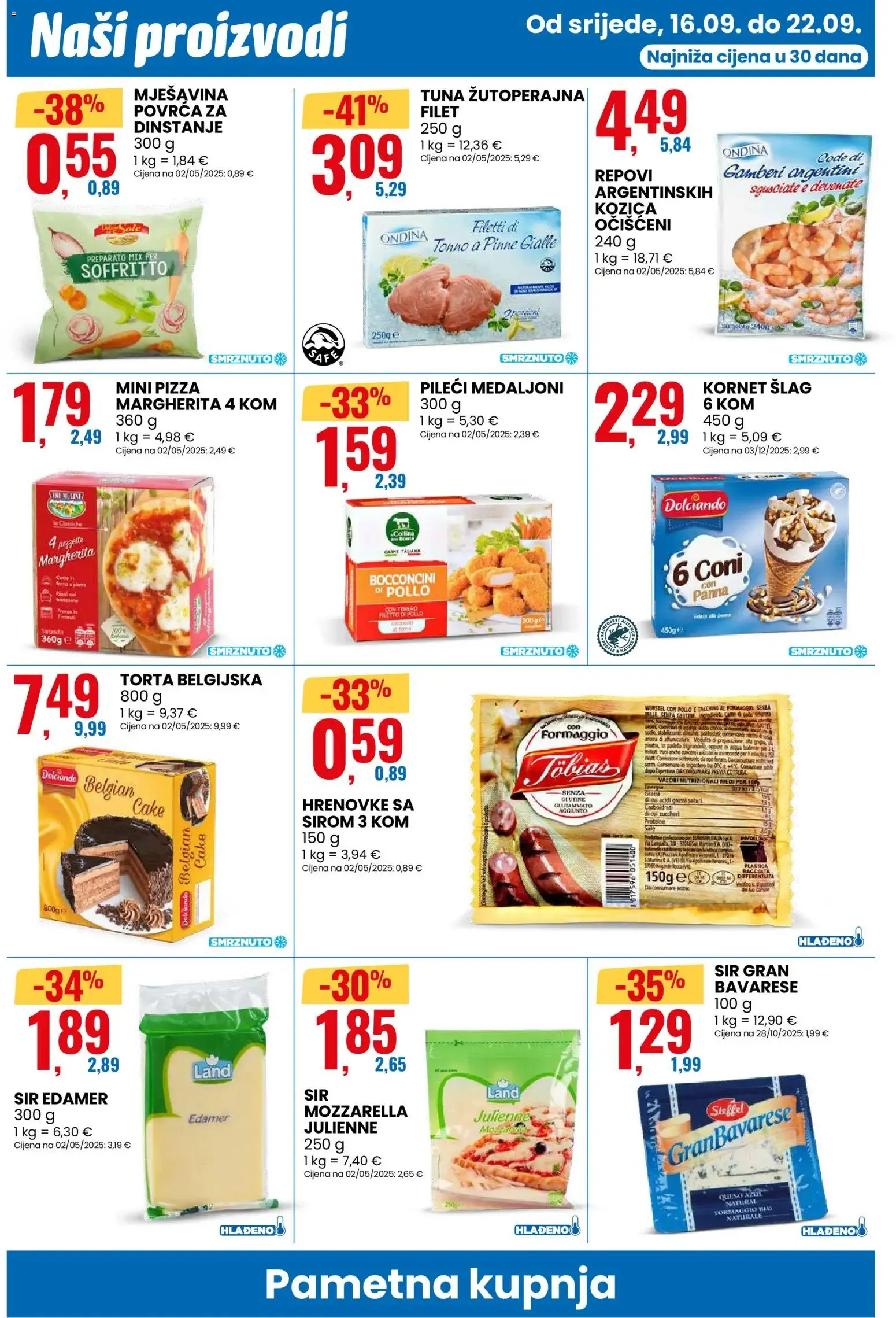 Katalog Pametna kupnja DOMAĆE I POVOLJNO od 16. rujna do 22. rujna 2026. - Pregled Stranica 8