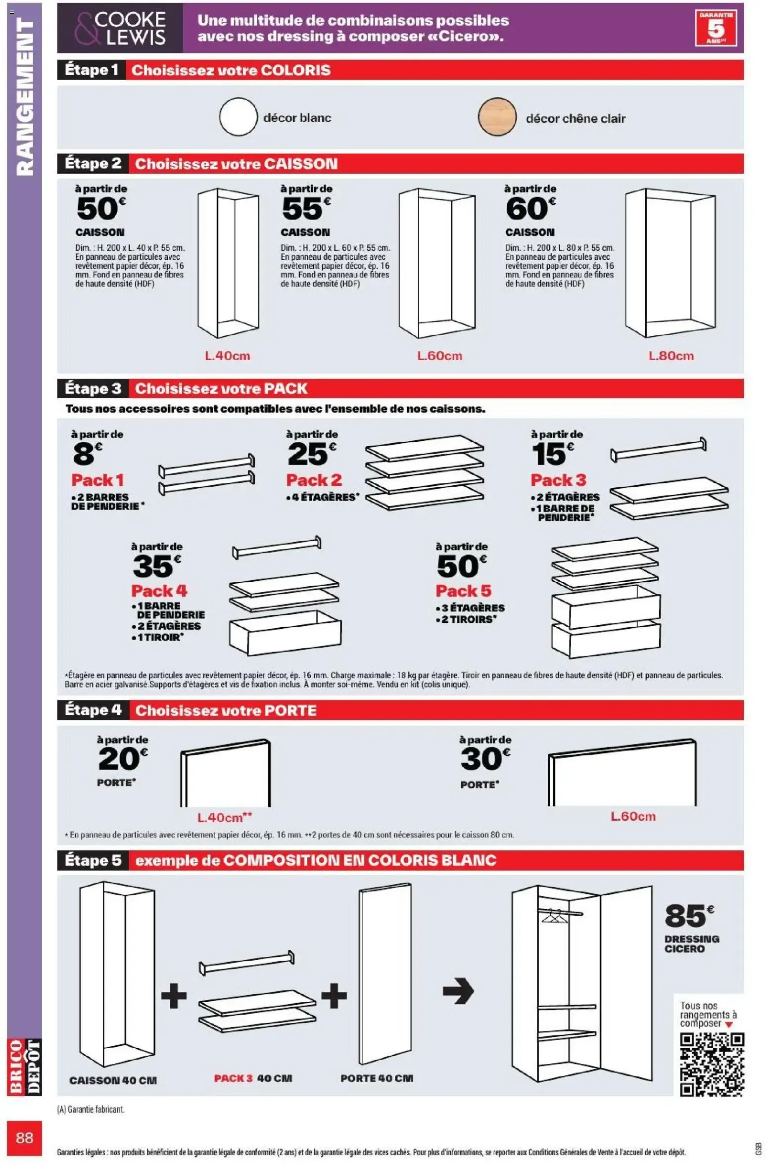 L'OFFICIEL DU BRICOLAGE - Automne du 17 septembre au 1 octobre 2026 - Catalogue page 88