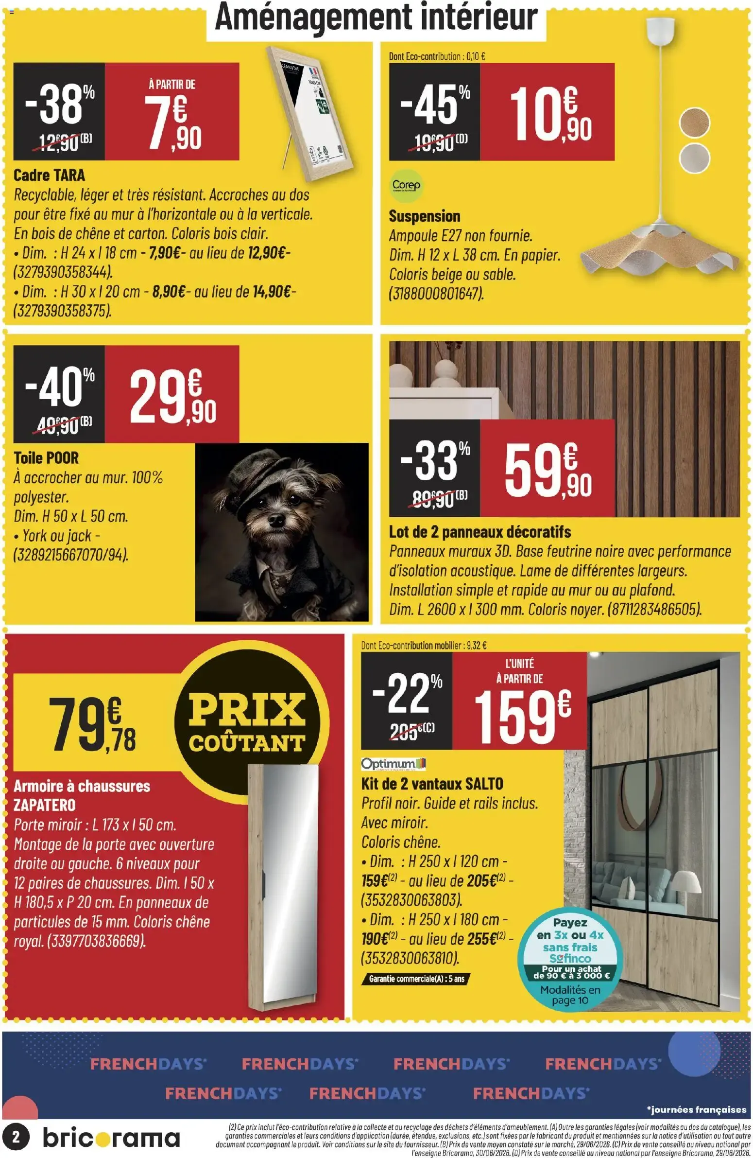 Bricorama FRENCHDAYS du 23 septembre au 4 octobre 2026 - Catalogue page 2