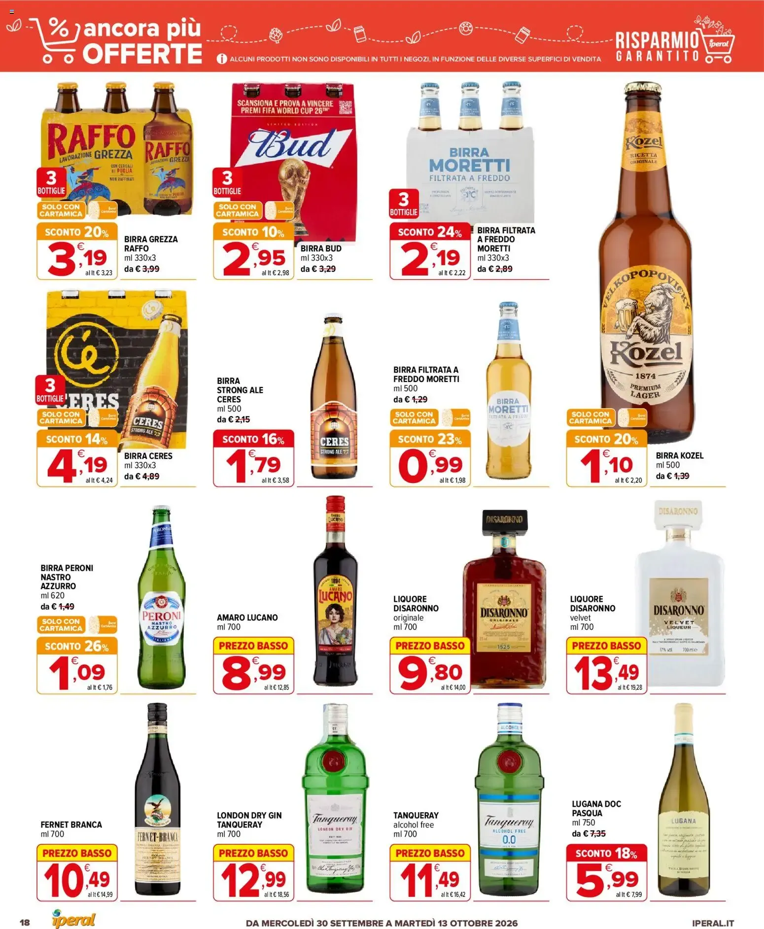 Nuovo Iperal volantino Ancora Più Offerte dal 30/09/2026 > offerte anteprima 🛍️ da 30 settembre a 13 ottobre di 2026 - Pagina del volantino 18
