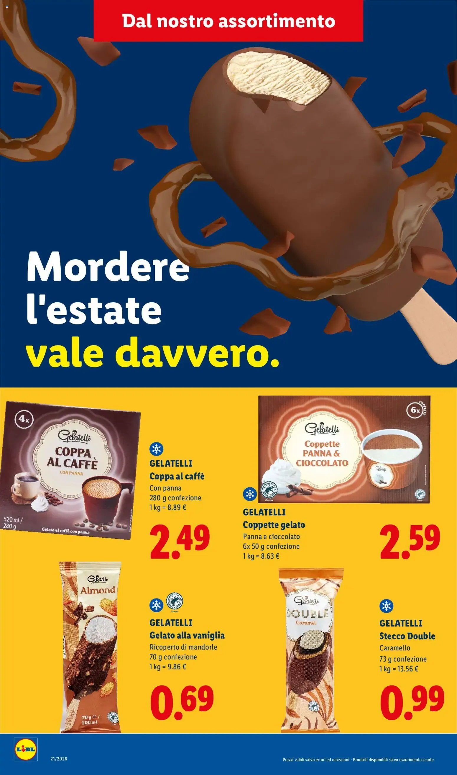 Tutti i gusti per un'estate che vale davvero. da 3 agosto a 9 agosto di 2026 - Pagina del volantino 8
