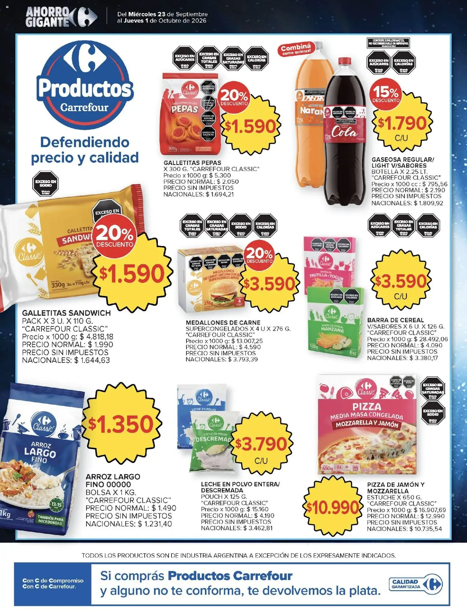 Ofertas de Carrefour - Carrefour Hiper Ofertas || del 23/09/2026 - 02/10/2026 || Promociones 23 de septiembre al 1 de octubre 2026 - Página 17 del catálogo