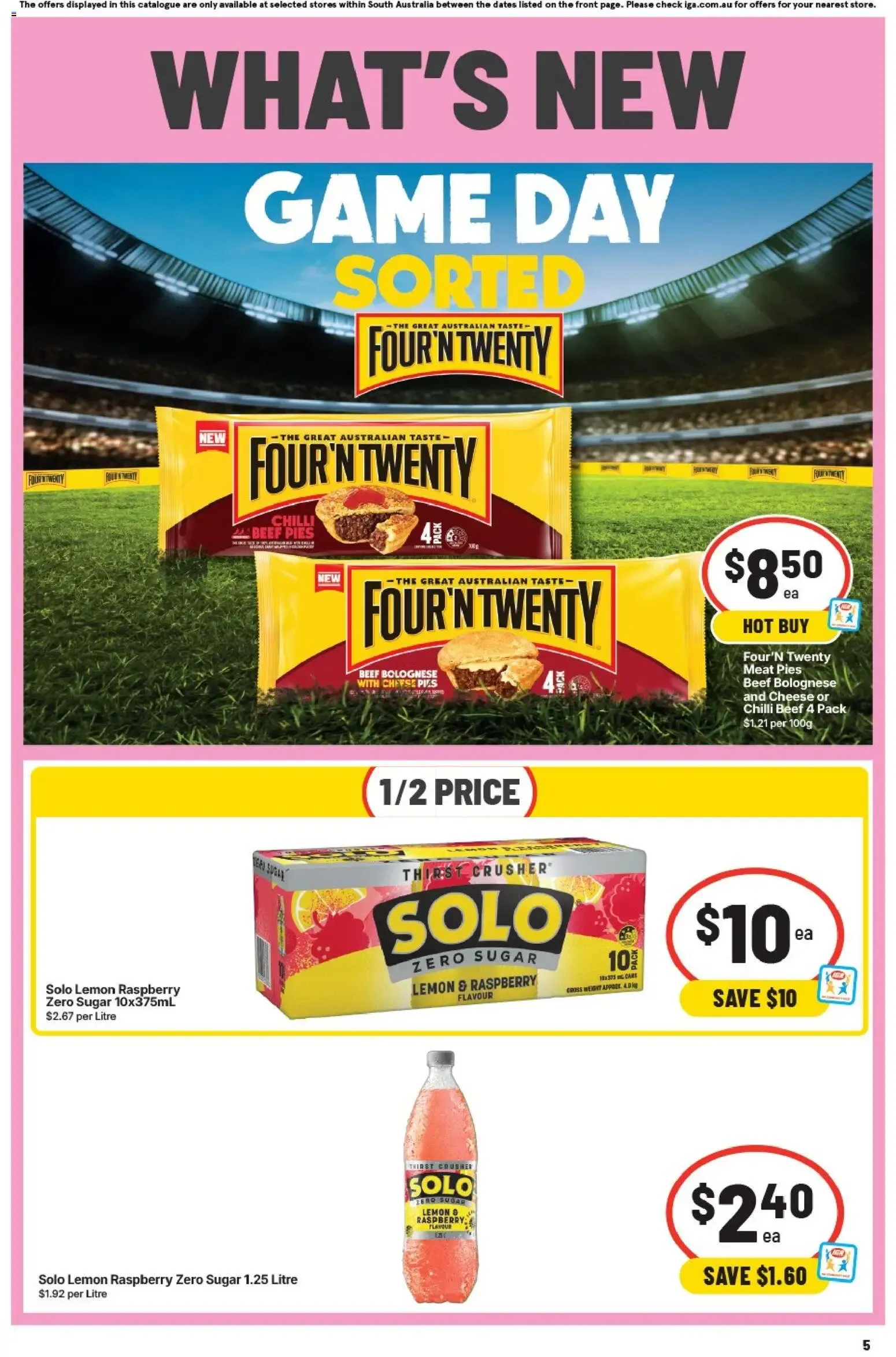 IGA catalogue valid from 19/08/2026 > Online Australia - Catalogue valid from 19 August to 25 August 2026 - page 5