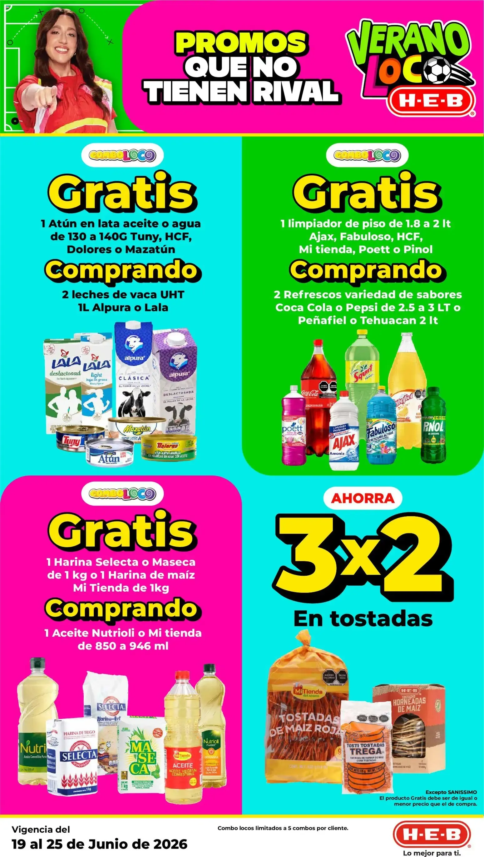 Catálogo de H-E-B Verano Loco: Las Promos más locas entran a la cancha 19 de junio al 25 de junio 2026 - Pagina 3