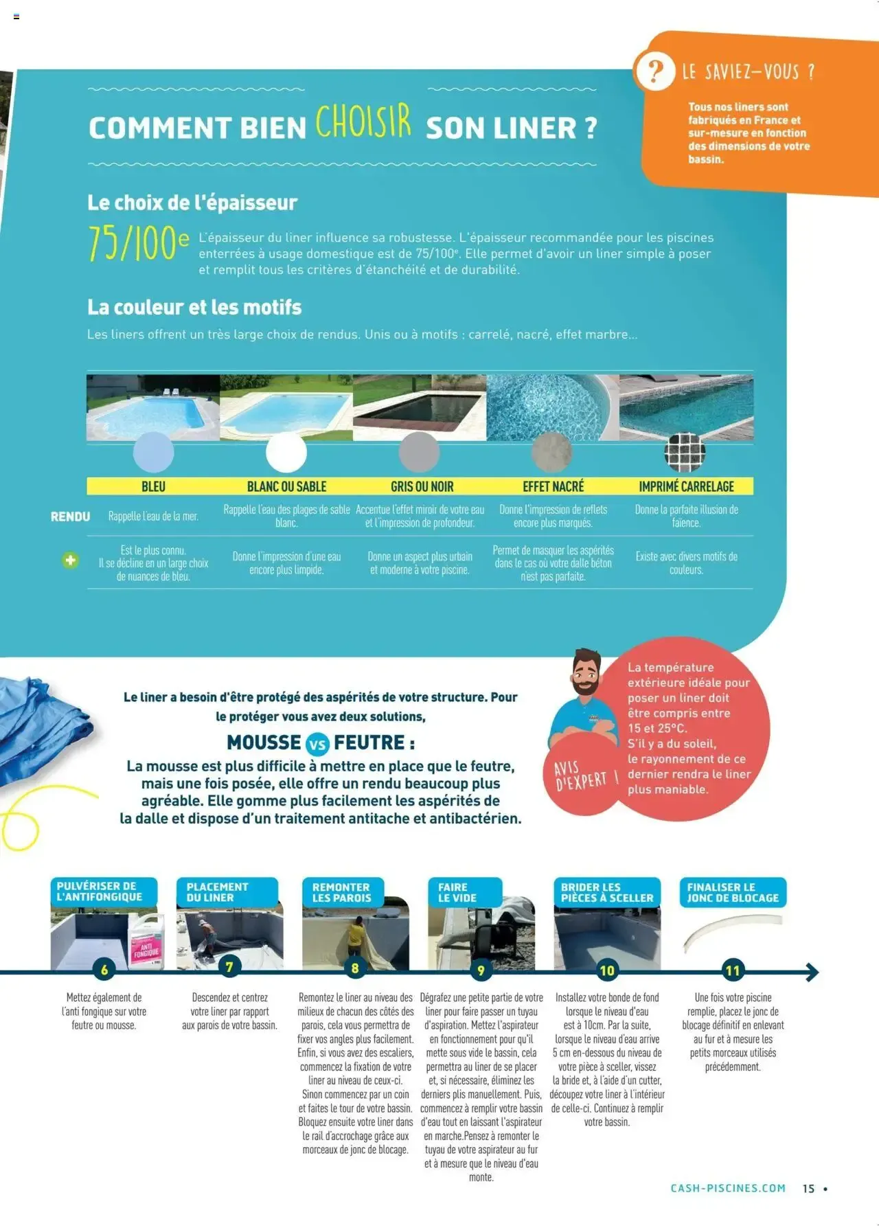 Le Guide Piscines Enterrées du 1 mars au 30 septembre 2026 - Catalogue page 15