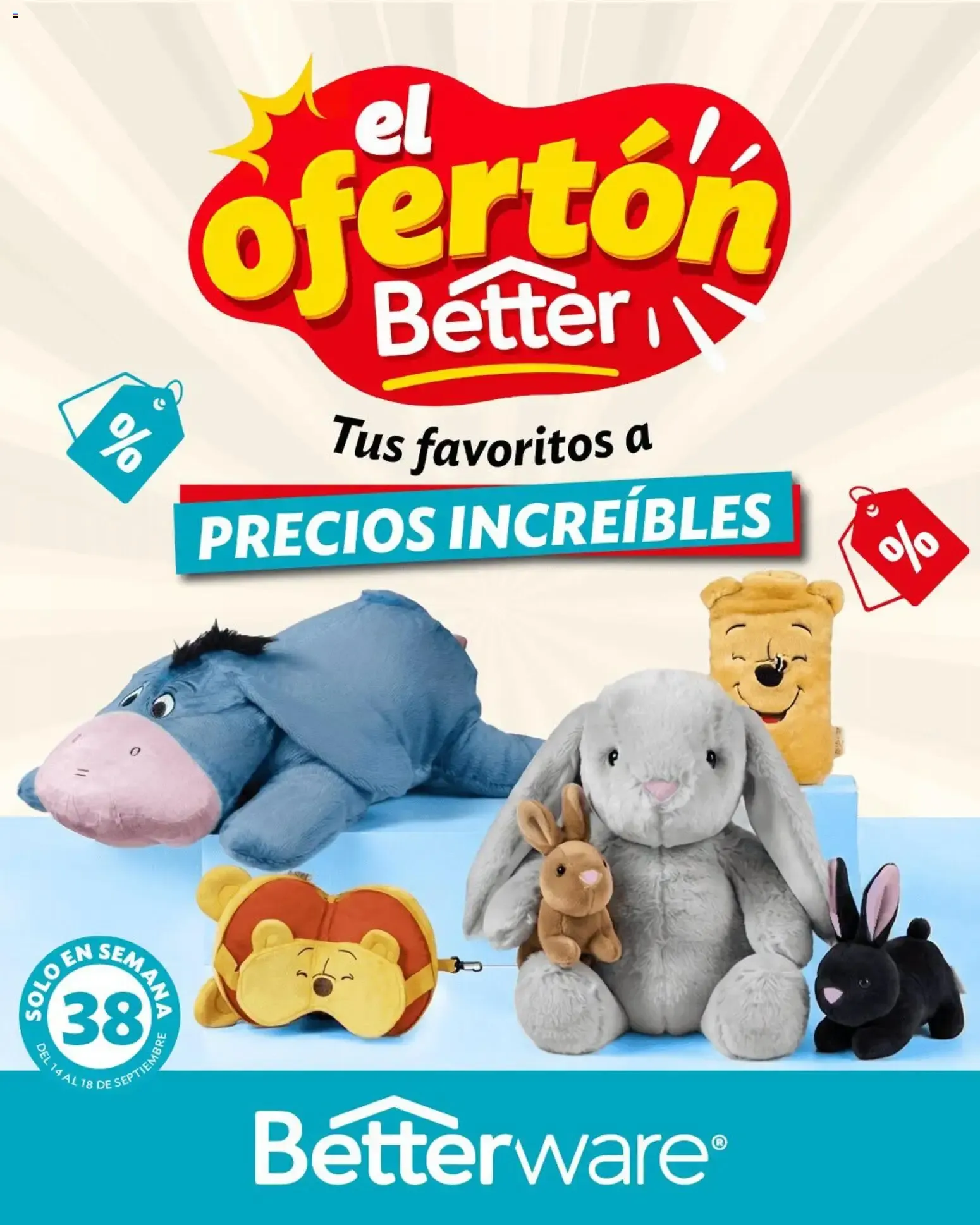 Catálogo de Betterware catálogo El Ofertón (14/09/2026 - 18/09/2026) - catálogo en línea 14 de septiembre al 18 de septiembre 2026 - Pagina 1