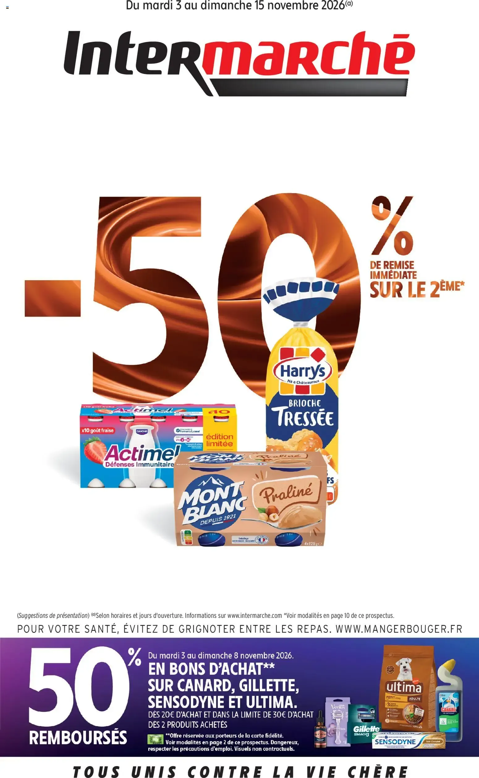 Intermarché catalogue à partir du 03/11/2026 - promo en ligne du 3 novembre au 15 novembre 2026 - Catalogue page 1