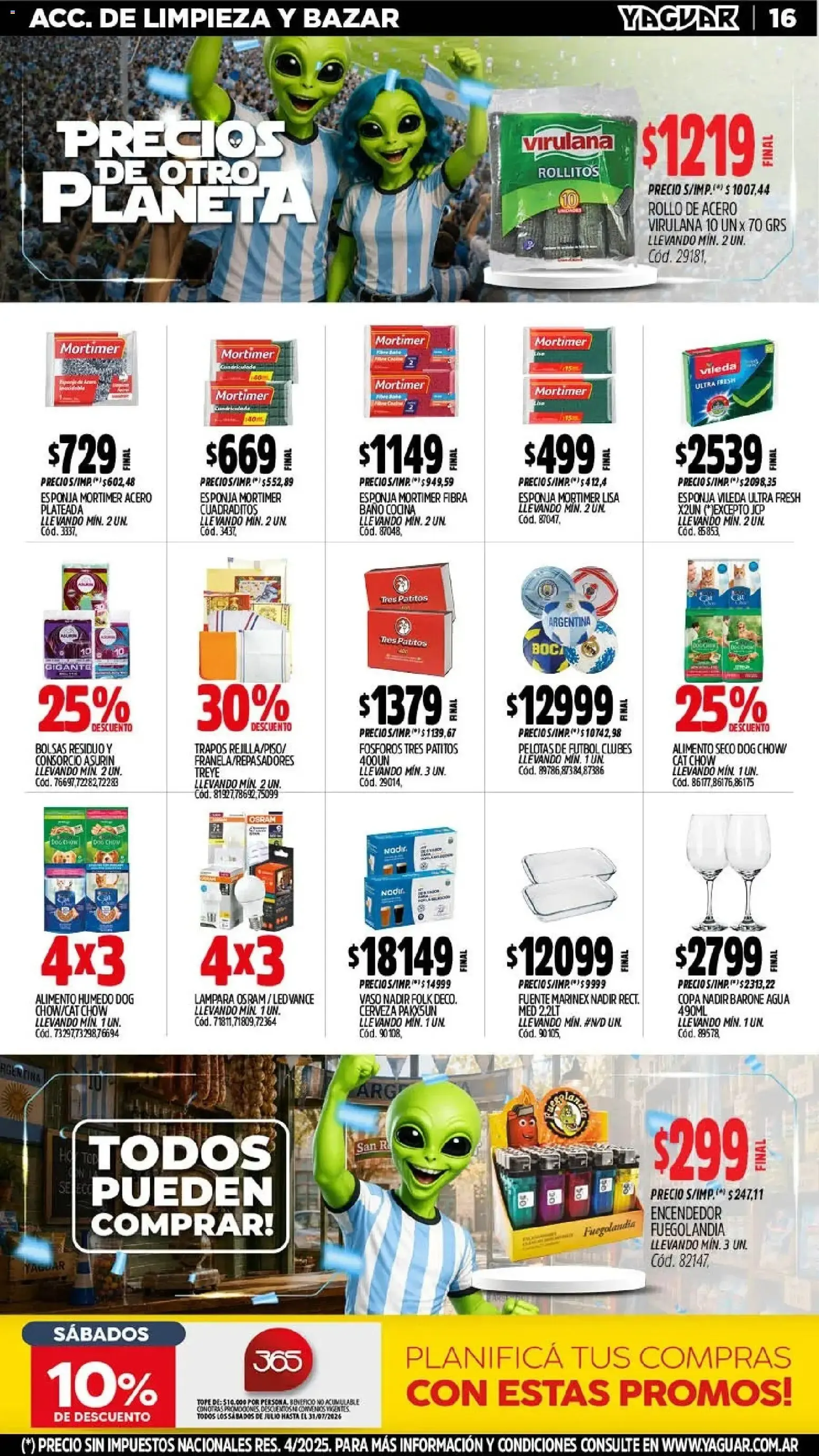 Ofertas de Yaguar - Oferta Semanal Parque Chacabuco del 06/07/2026 - 12/07/2026 6 de julio al 12 de julio 2026 - Página 17 del catálogo