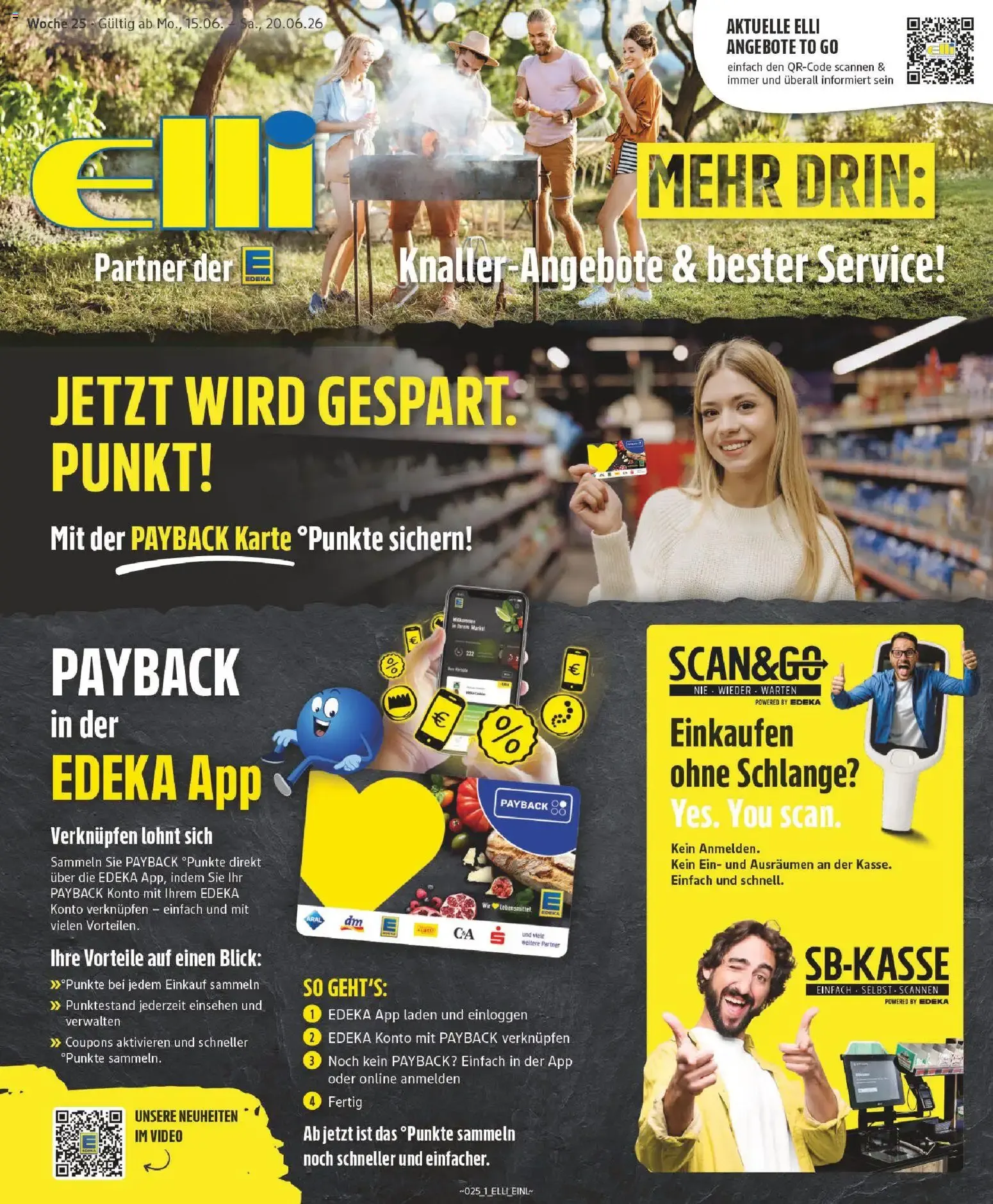 Elli Markt Prospekt vom 15.06.2026 – Angebote online von 15. Juni bis 20. Juni 2026 - Prospekt seite 1
