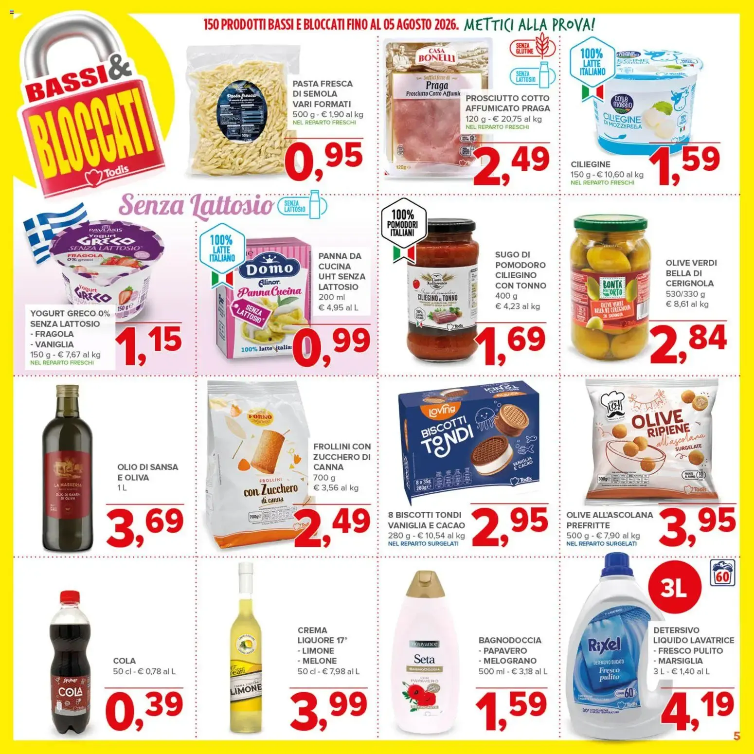 Nuovo Todis volantino dal 09/07/2026 > offerte anteprima 🛍️ da 9 luglio a 19 luglio di 2026 - Pagina del volantino 5