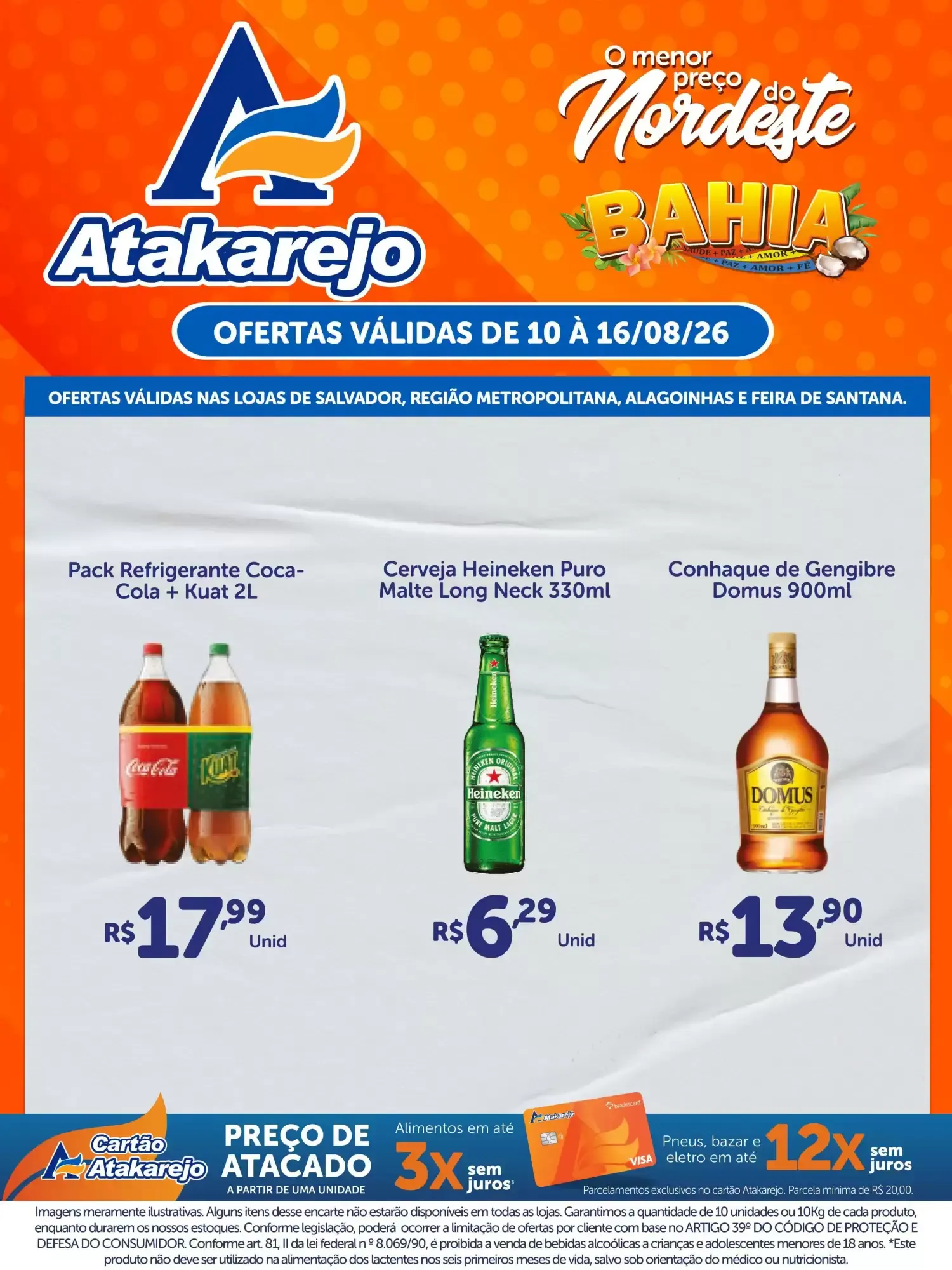 Encarte de Atakarejo Ofertas da Semana BAHIA 10 de agosto até 16 de agosto 2026 - Pagina 5