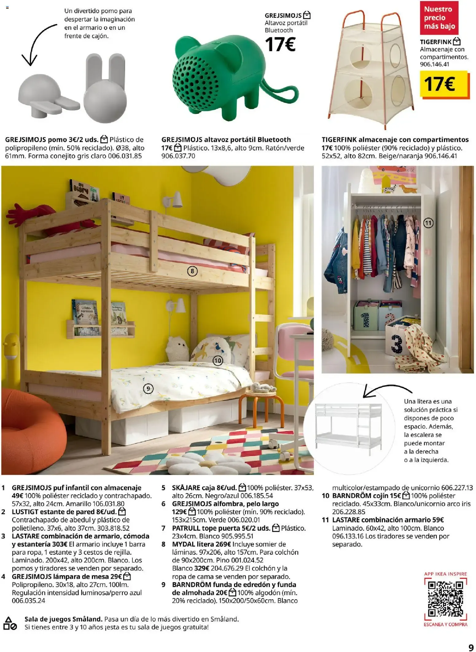 Catálogo de IKEA y los niños 1 de septiembre al 31 de enero 2027 - Página 9
