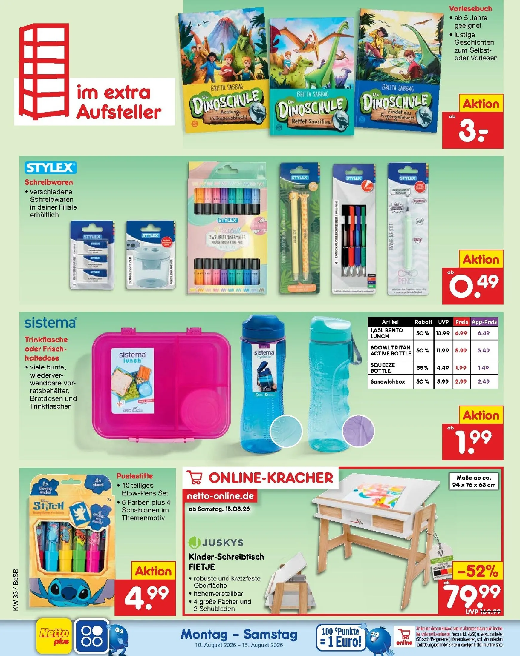 Netto Marken Discount Prospekt nächste Woche – von Montag 10.08.2026 bis Samstag 15.08.2026 von 10. August bis 15. August 2026 - Prospekt seite 47