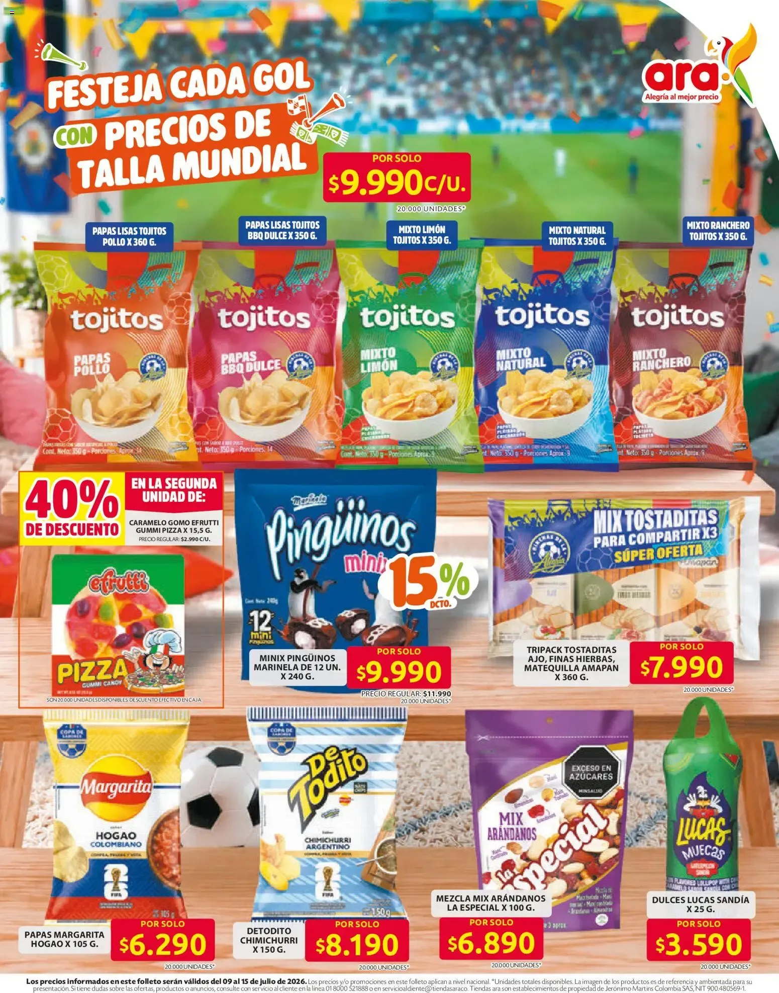 Catalogo de Acompaña cada partido con descuentos de talla mundial 9 de julio al 15 de julio 2026 - Pag 2