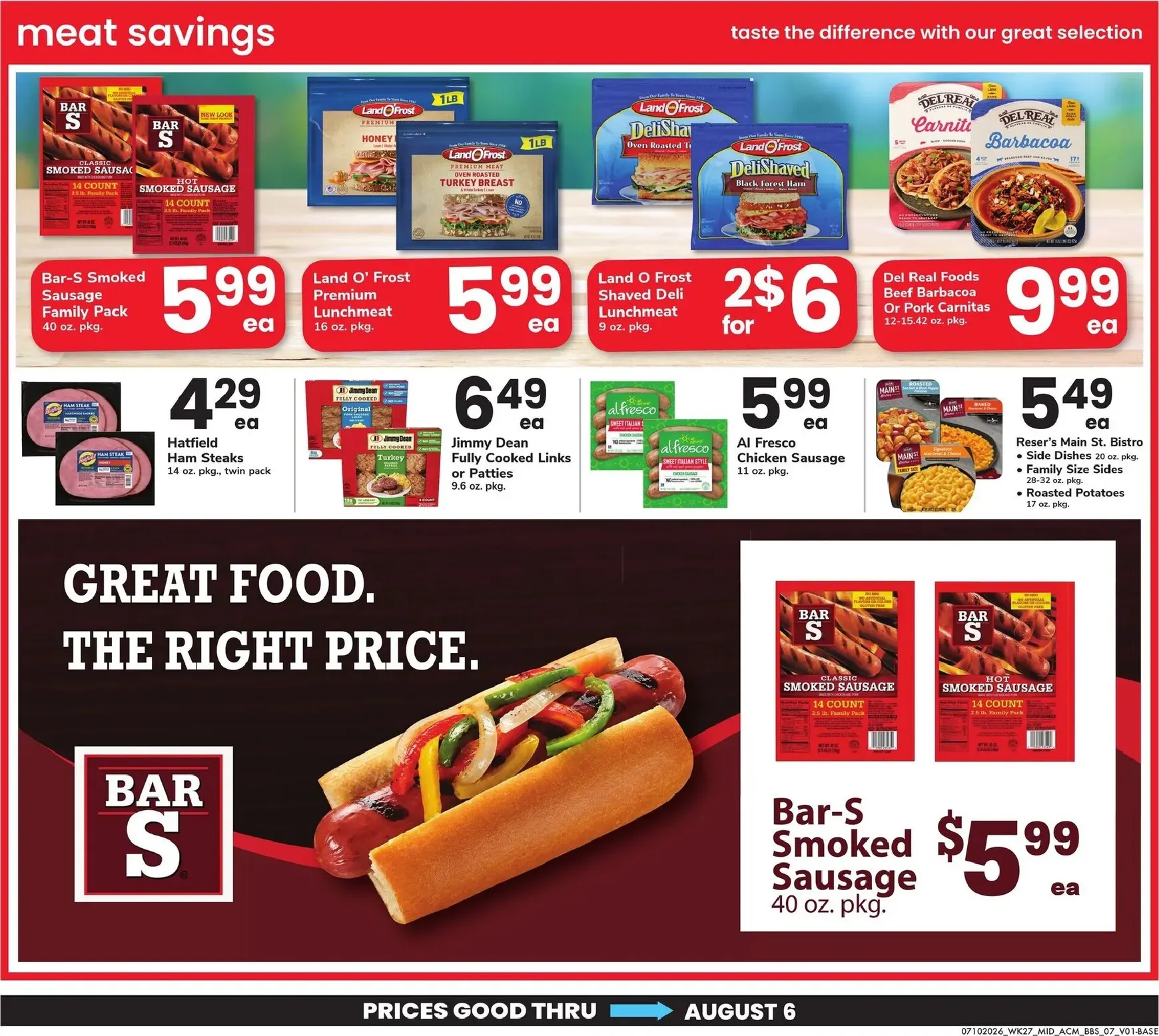 Weekly ad Current ACME - Big book of savings leaflet valid from Friday 07/10/2026 to Thursday 08/06/2026 from July 10 to August 6 2026 - Page 7
