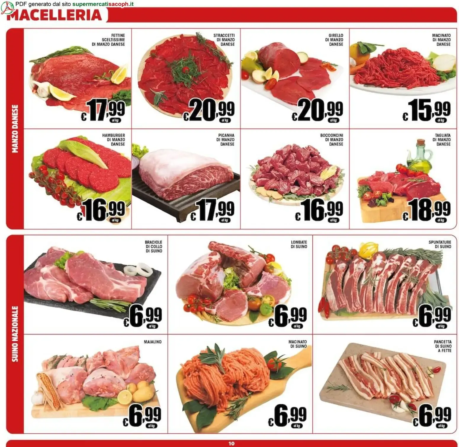 Sacoph volantino dal 02/10/2026 - online Offerte da 2 ottobre a 13 ottobre di 2026 - Pagina del volantino 10