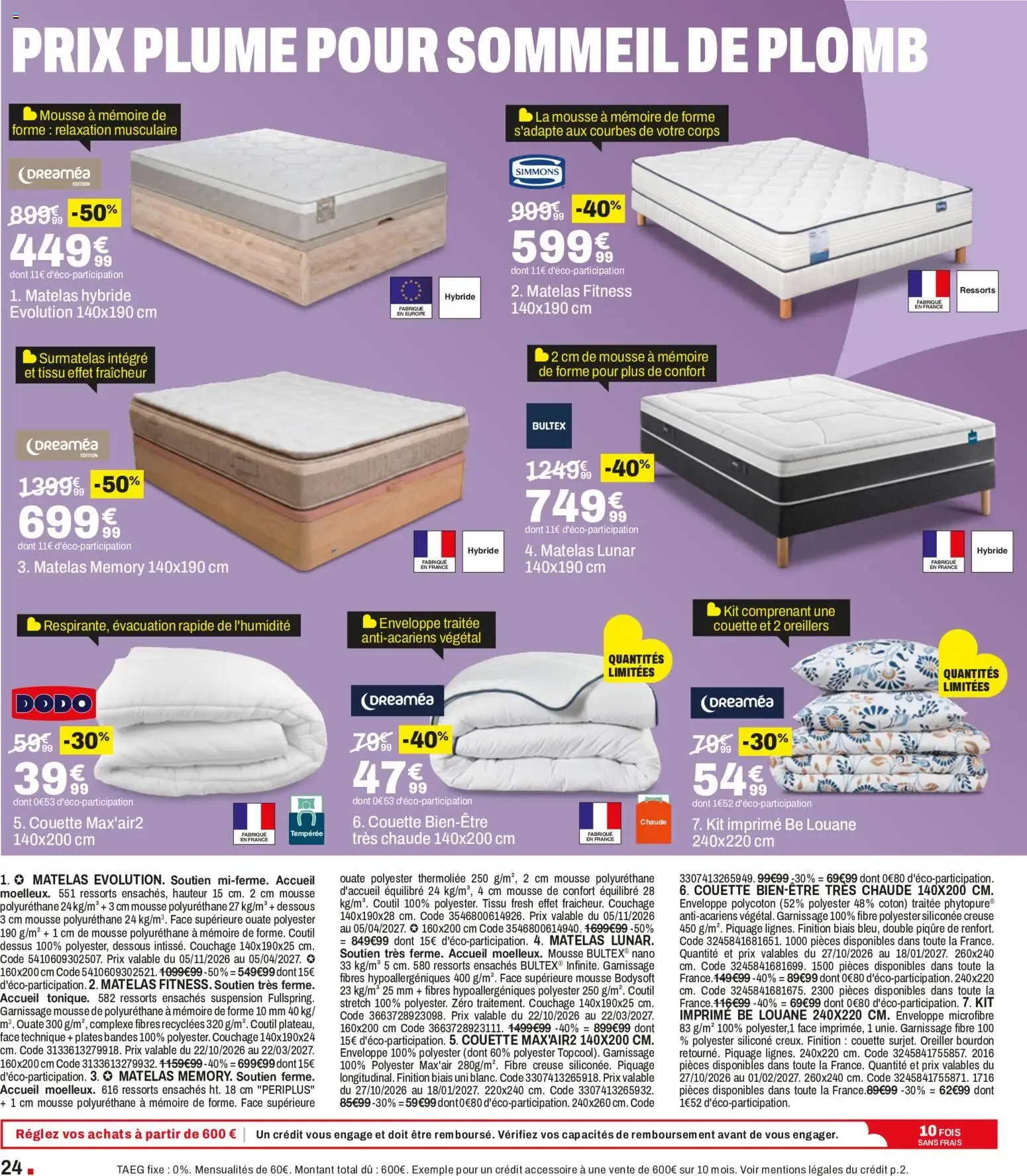 BUT Black November du 27 octobre au 4 janvier 2027 - Catalogue page 24