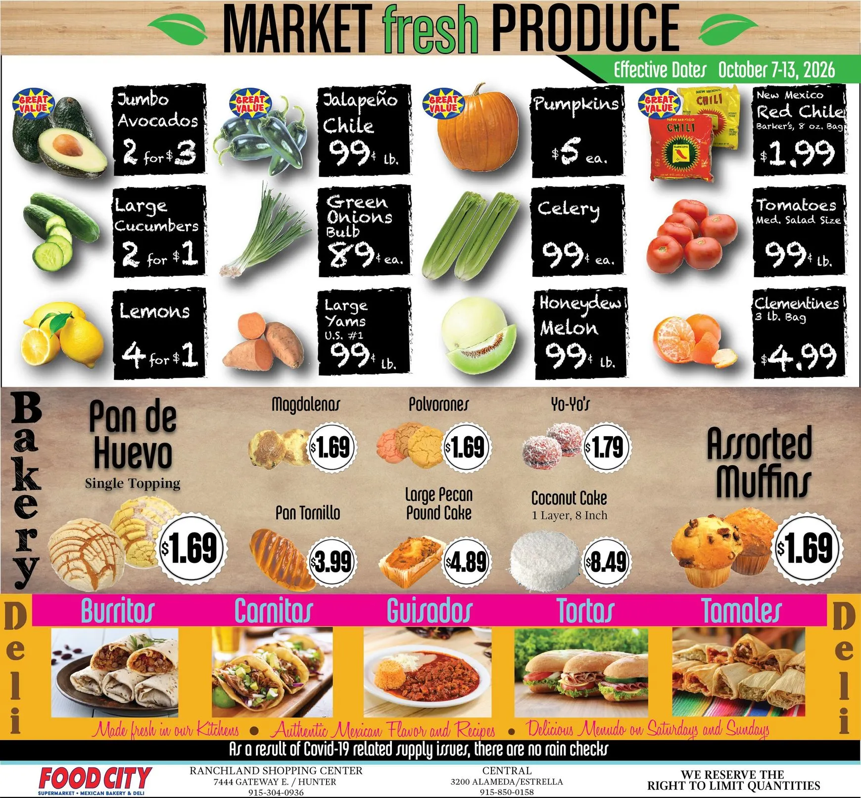 Weekly ad Current Food City leaflet valid from Wednesday 10/07/2026 to Tuesday 10/13/2026 from October 7 to October 13 2026 - Page 4