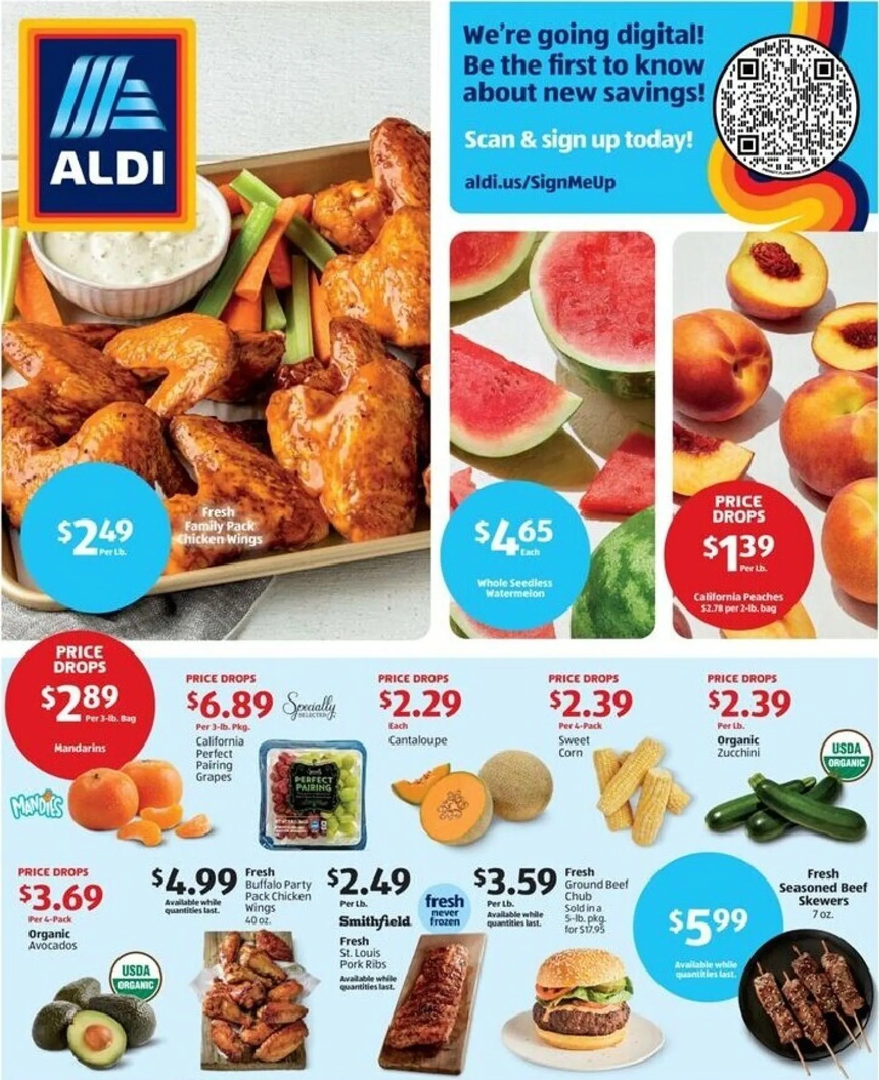 Weekly promotion Current ALDI leaflet valid from Wednesday 09/02/2026 to Tuesday 09/08/2026 spanning from September 2 to September 8 2026 - Page 1 for Catalogue 365